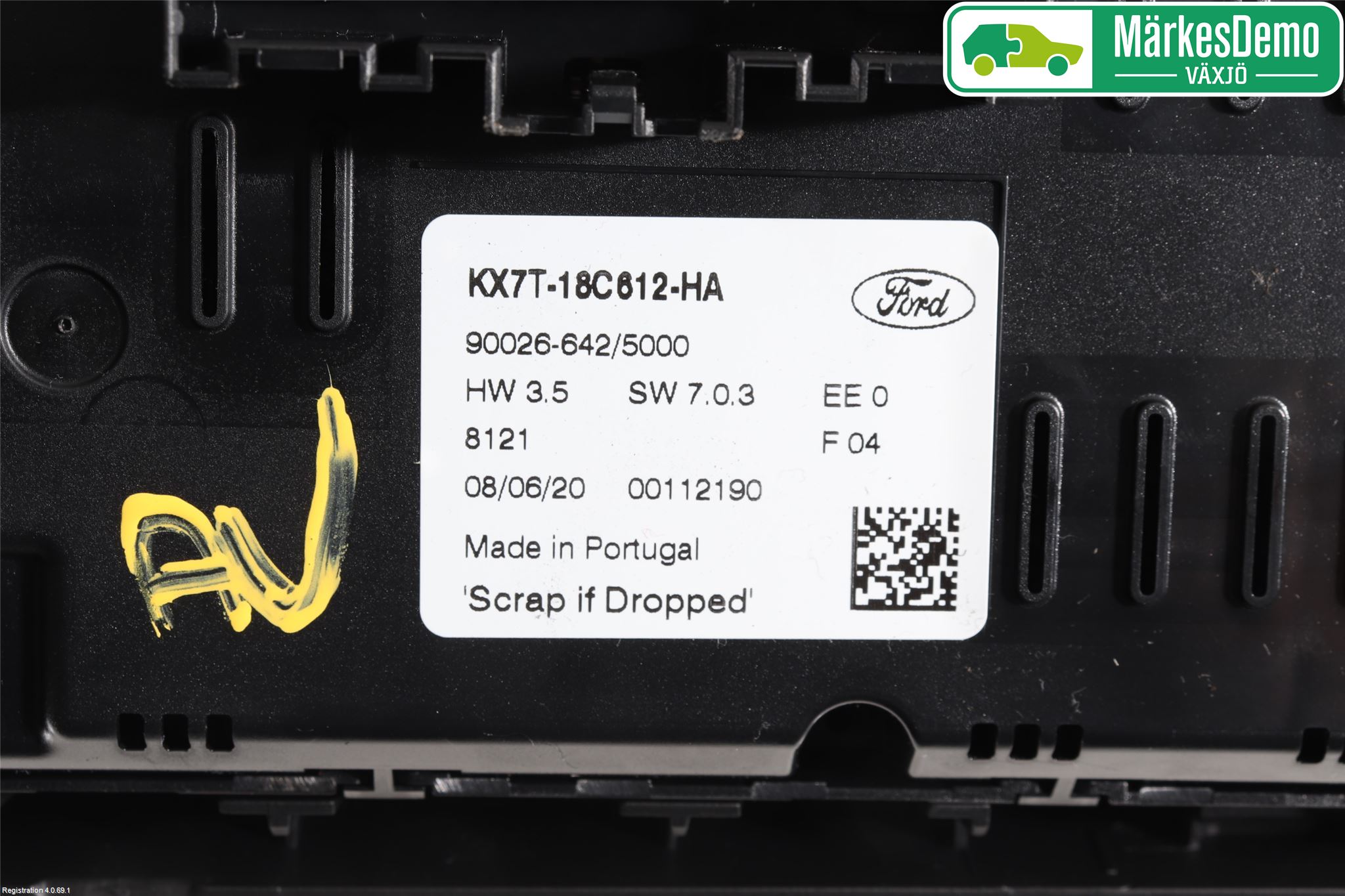 Ford FOCUS 19- Varme Ac Betjening-Display