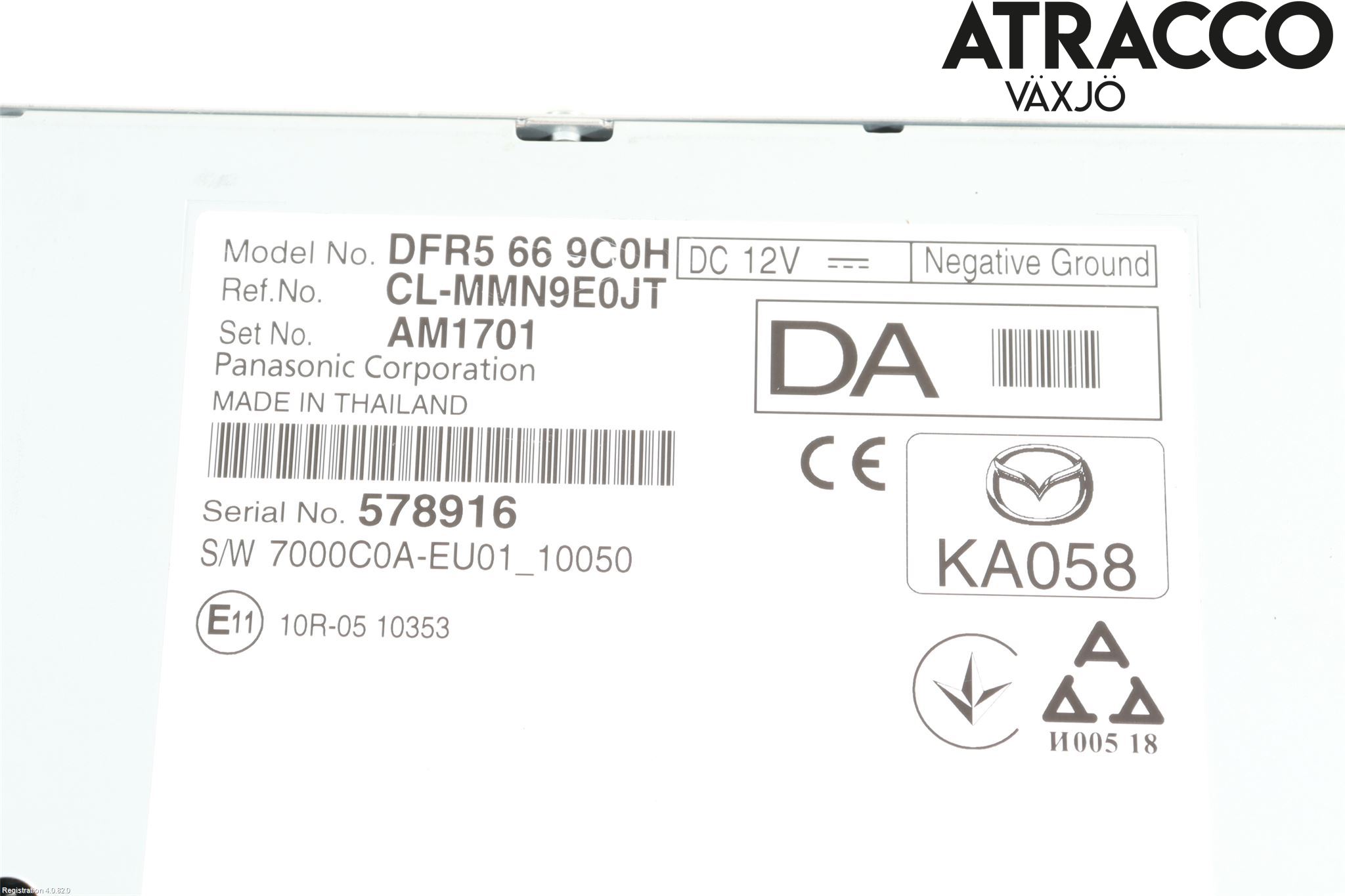 Mazda CX-30 20- Stereo Radio Med Cd