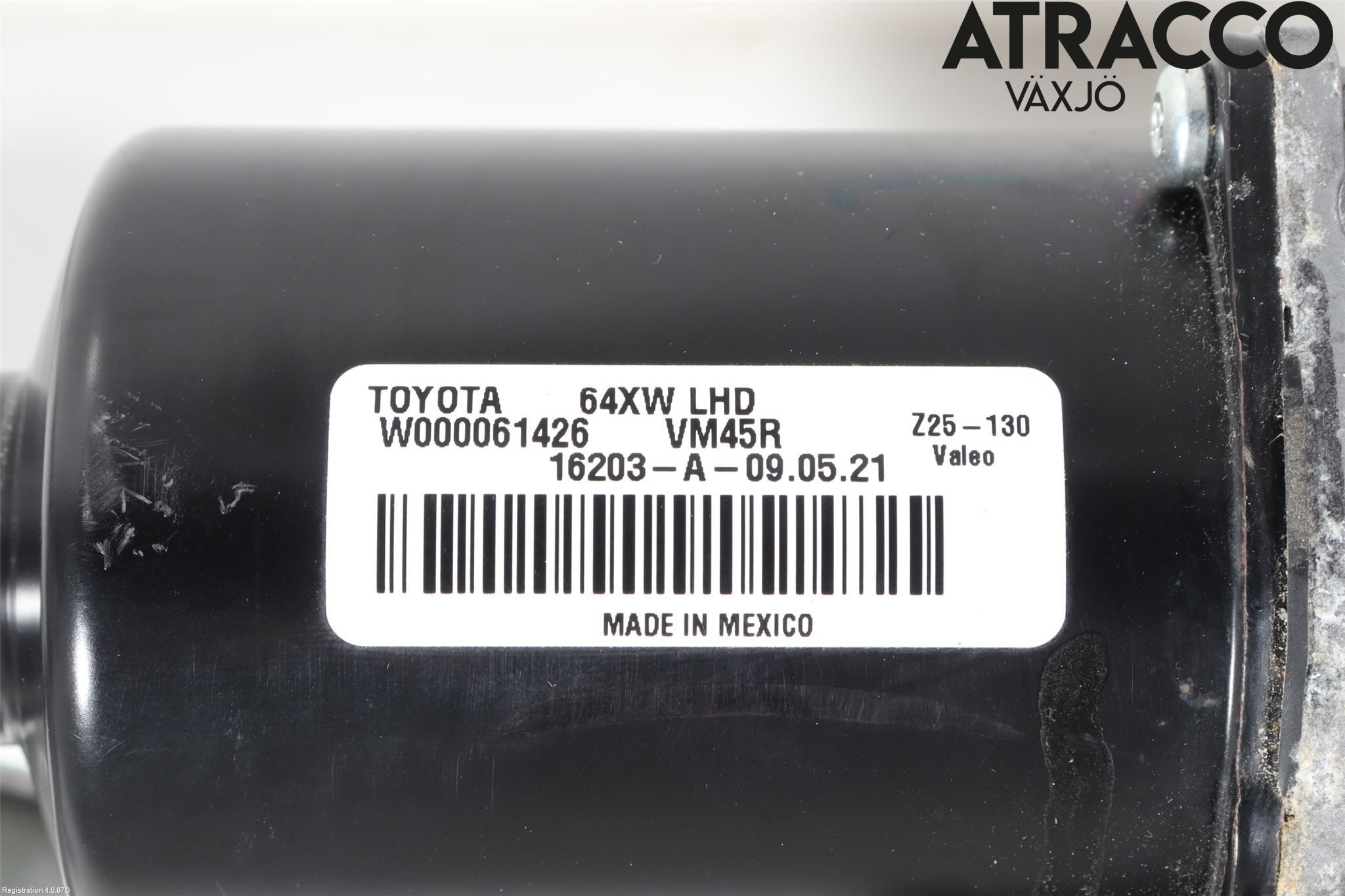 Lexus RX AL20 16-22 Viskeroverføring Frontrute