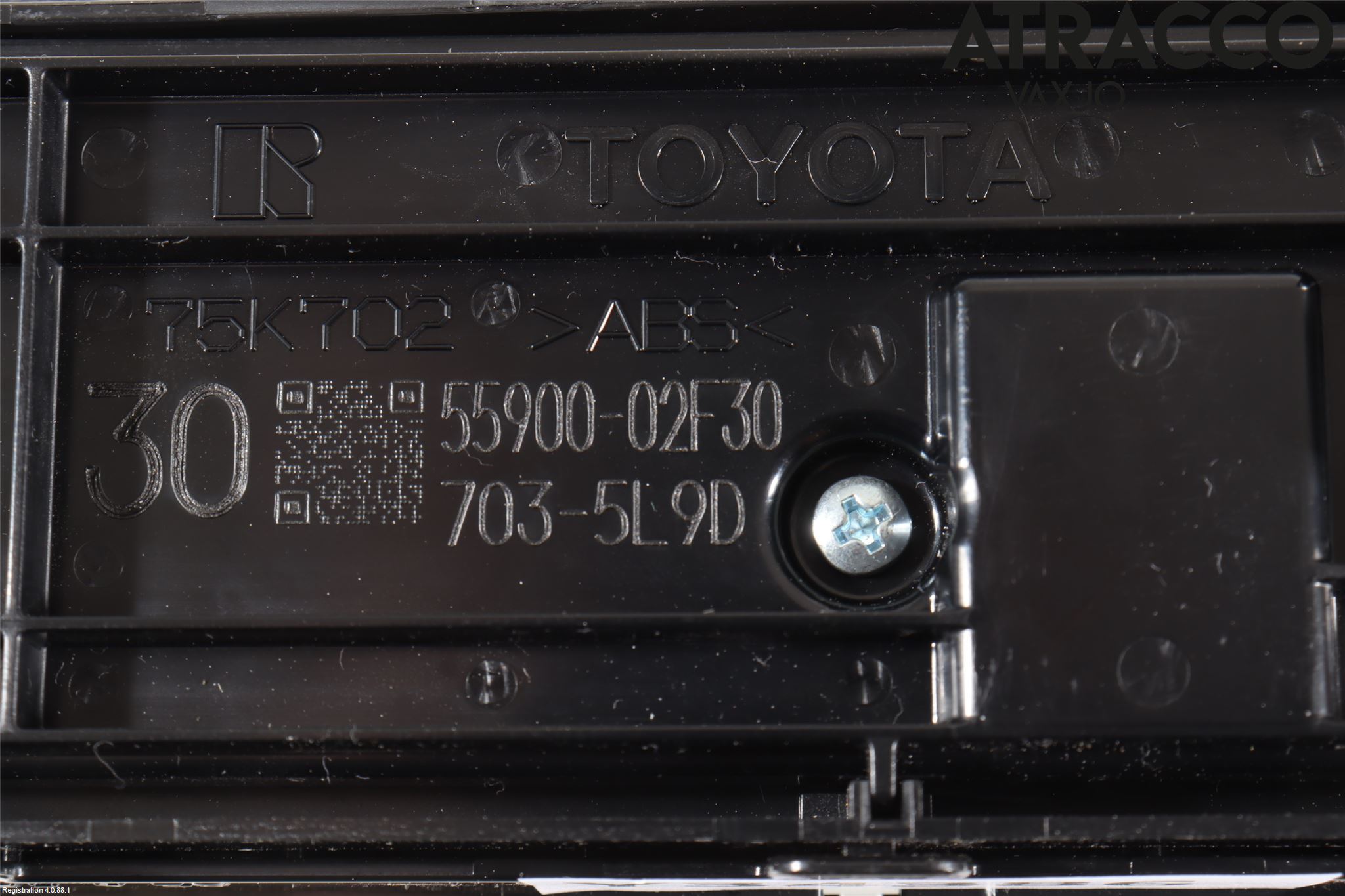 Toyota COROLLA 19- Varme Ac Betjening-Display