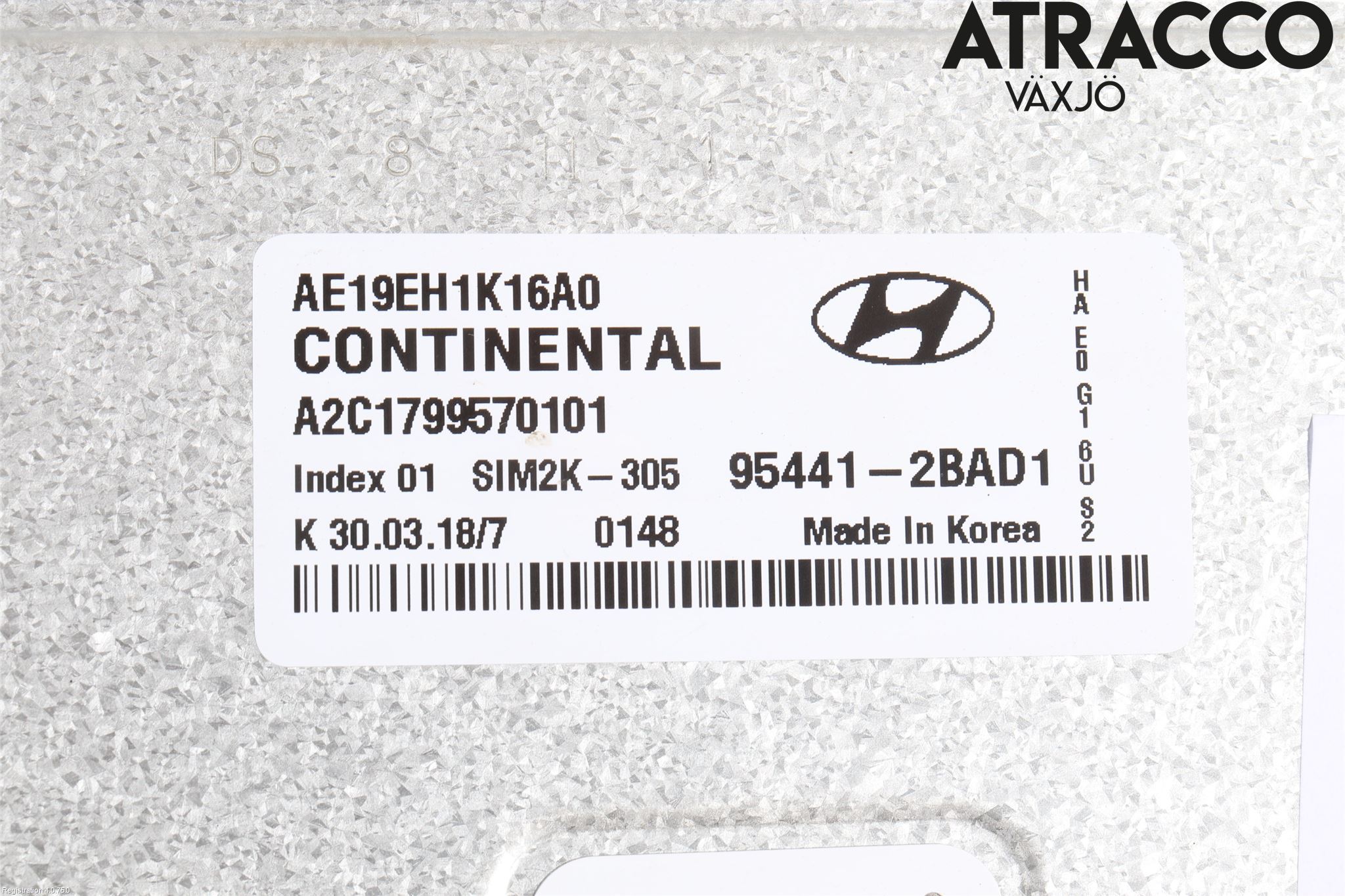 Hyundai IONIQ AE 17-22 Styreenhet Gearkasse
