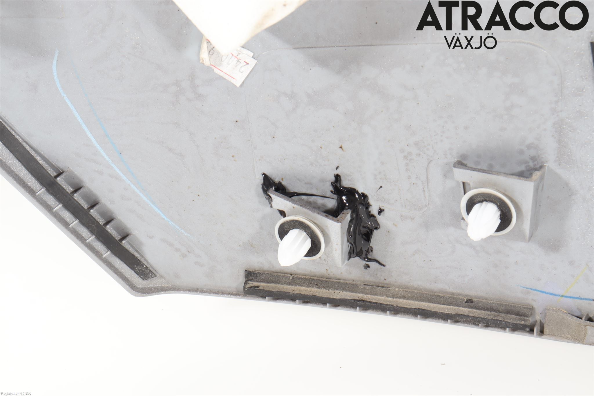 Toyota C-HR 16-23 Refleksplate - Skiltplate
