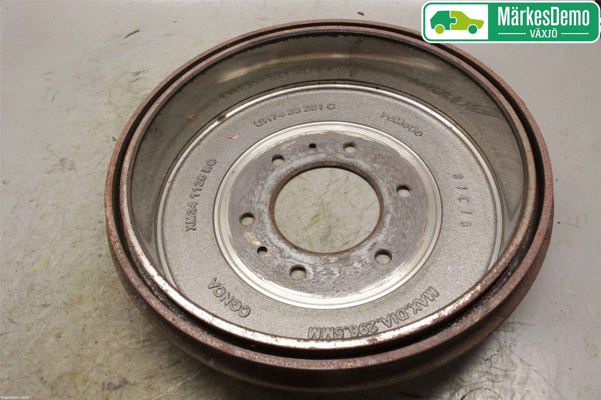 Ford RANGER EU 12-23 Bremsetrommel Bak