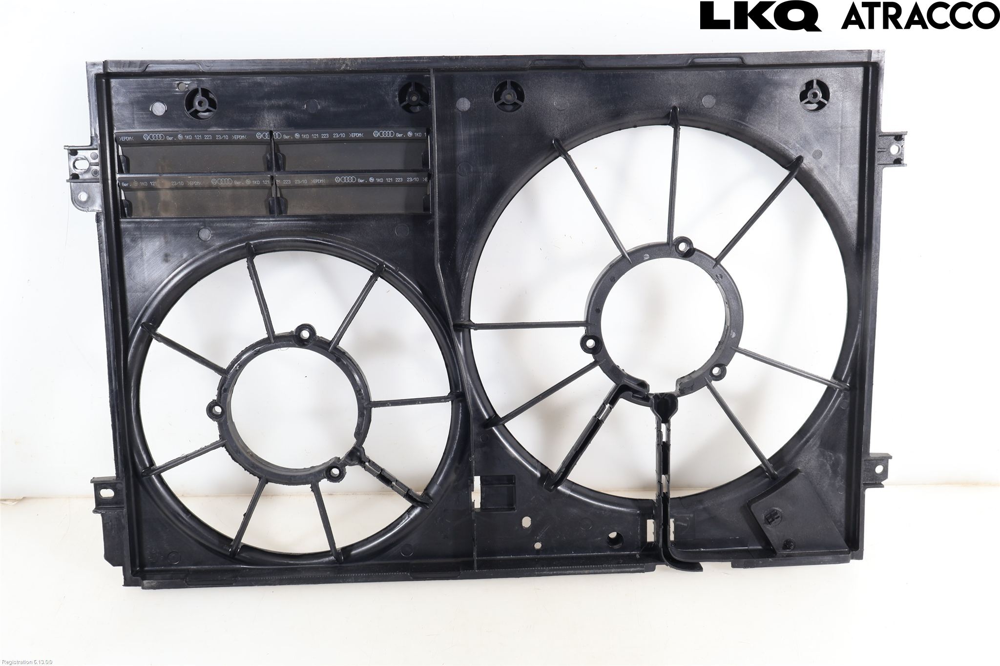 Audi A3/S3 05-13 Kjølevifte-Radiator Hus-Kåpe