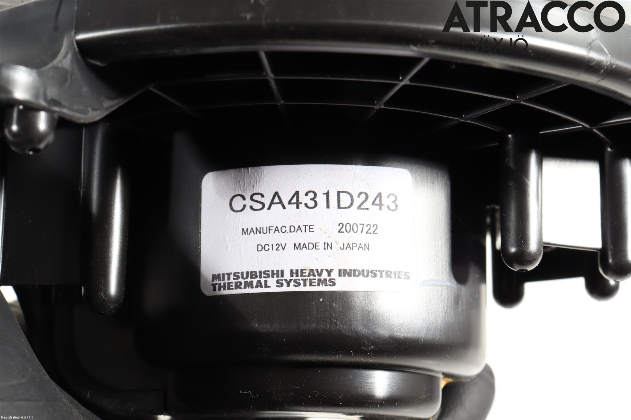 Suzuki SWIFT 17-24 Varmeapparat Viftemotor