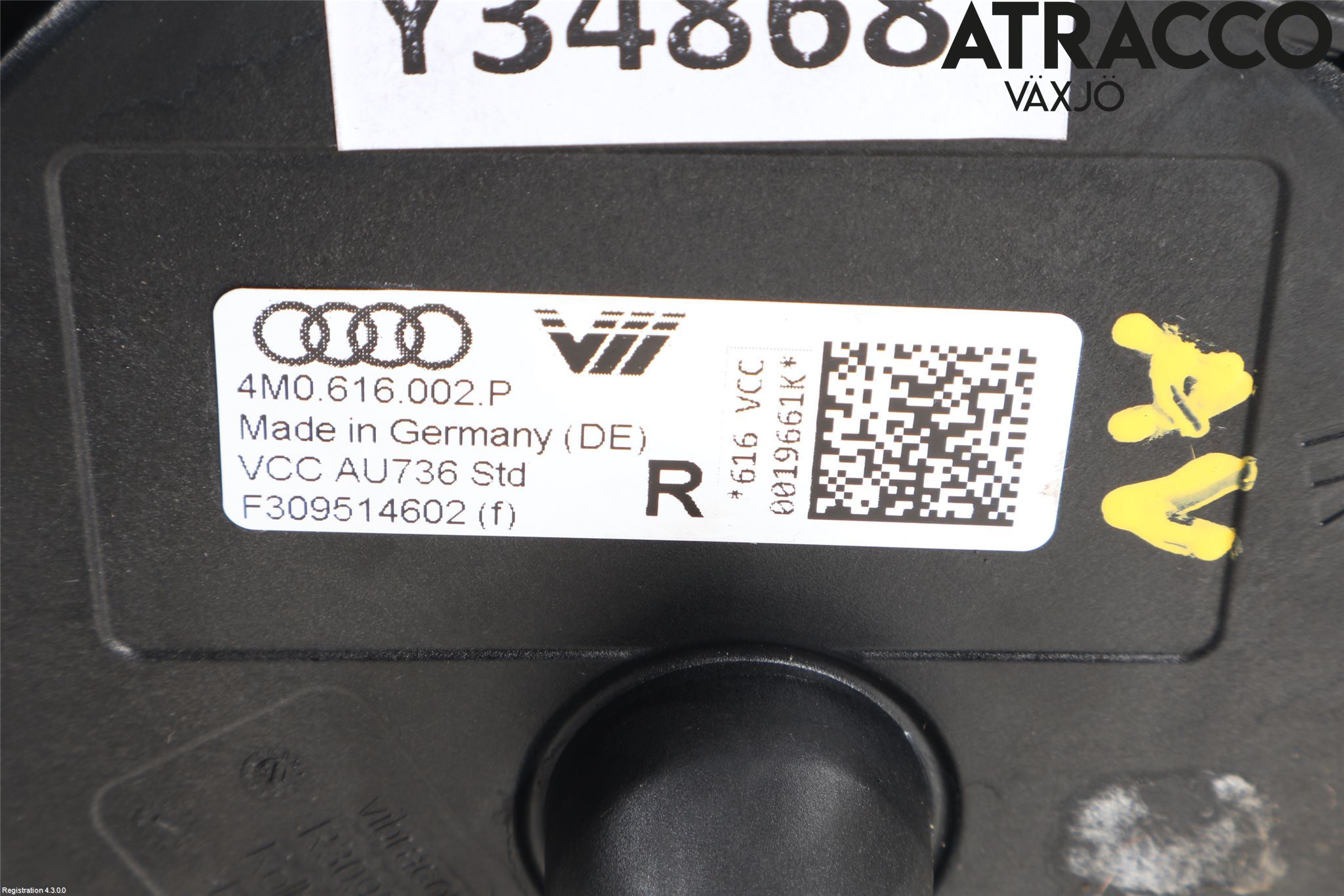 Audi Q7/SQ7 Nivåreg Belg - Luftpute