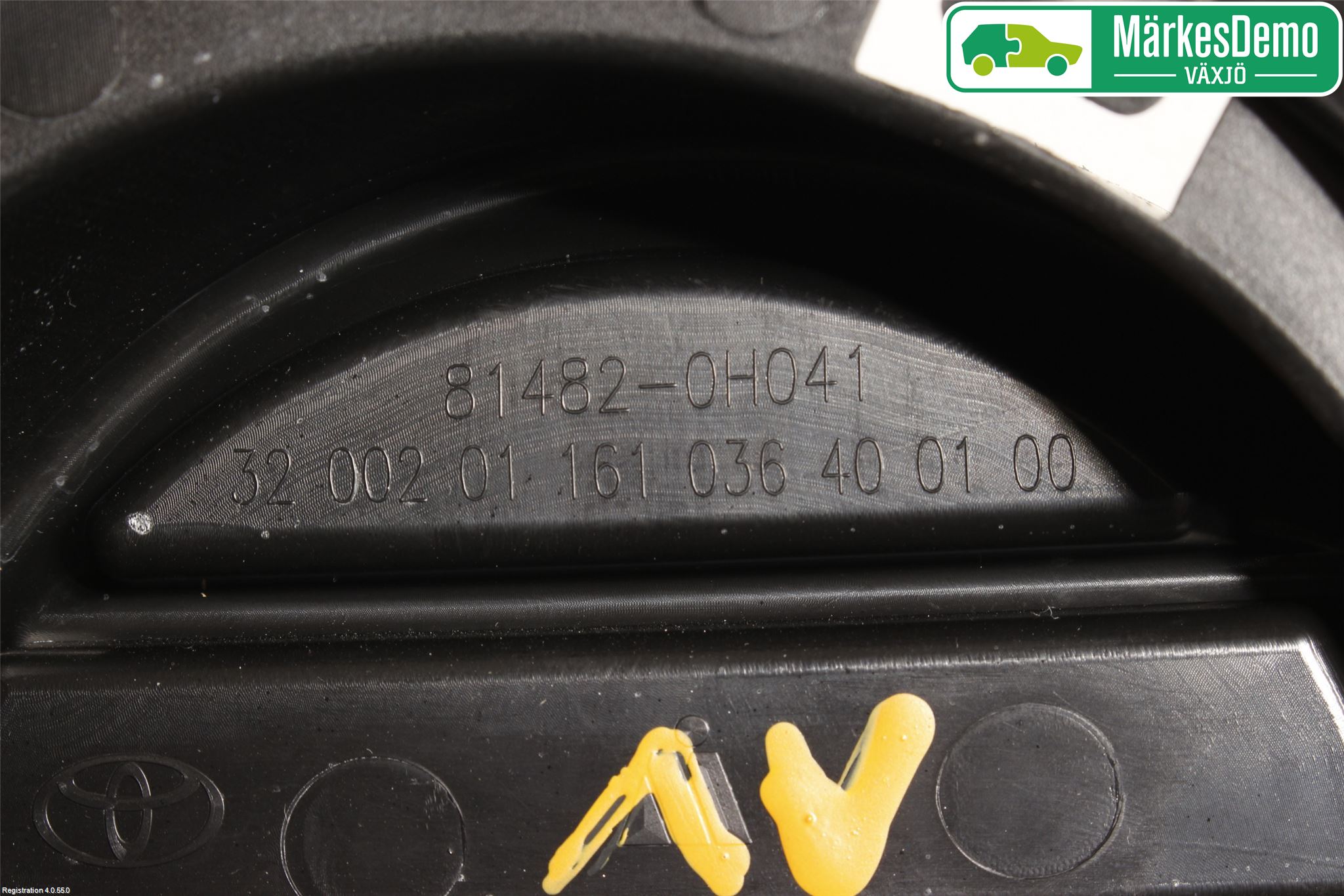 Toyota AYGO 06-14 Støtfanger Foran Hjørne Vens