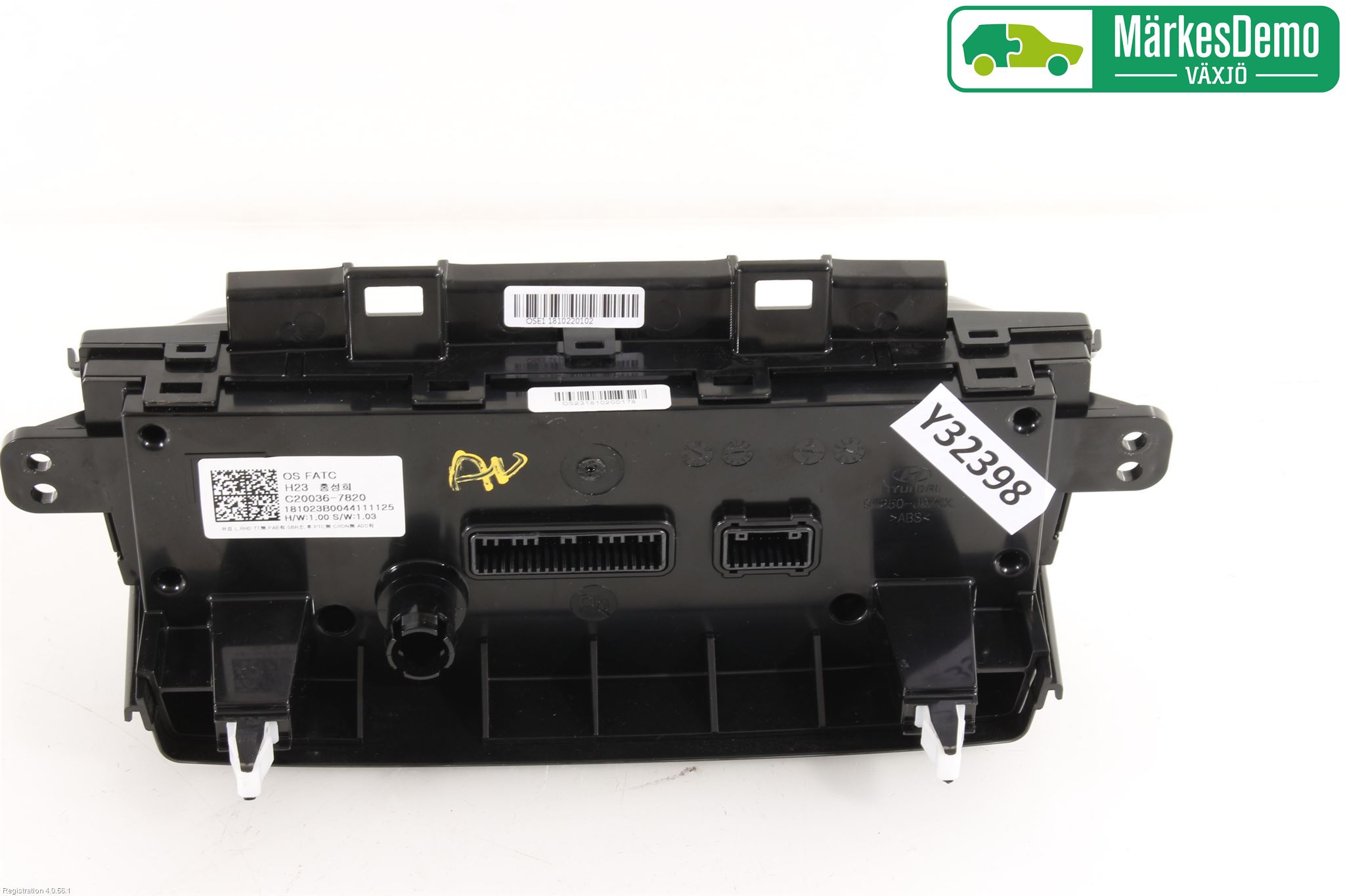Hyundai KONA/ELECTRIC OS 18-23 Varme Ac Betjening-Display