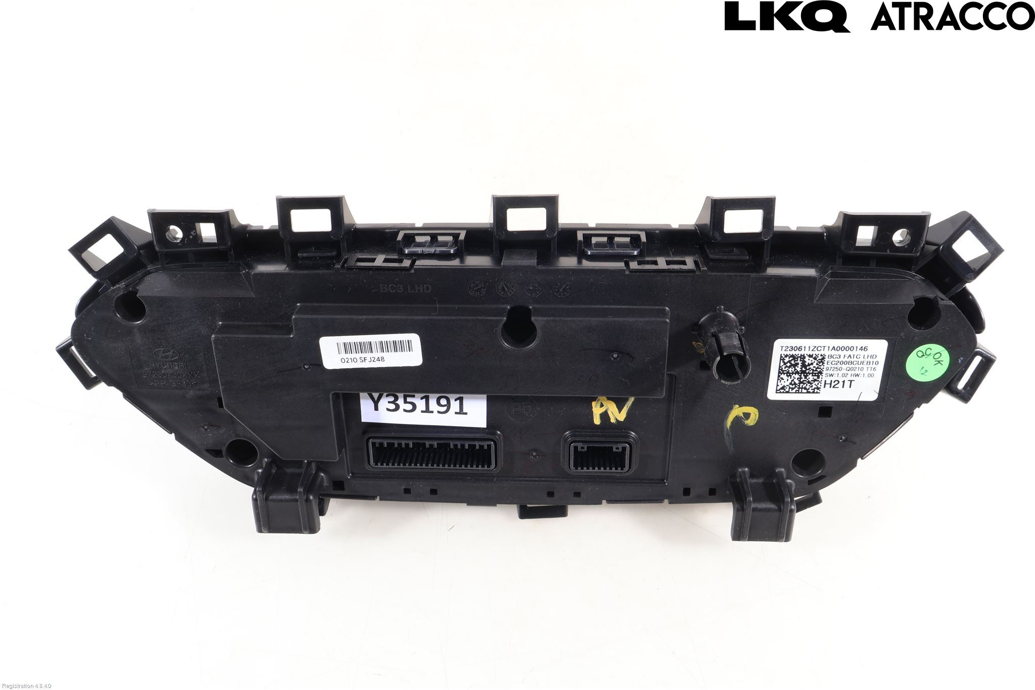 Hyundai BAYON BC3 21- Varme Ac Betjening-Display