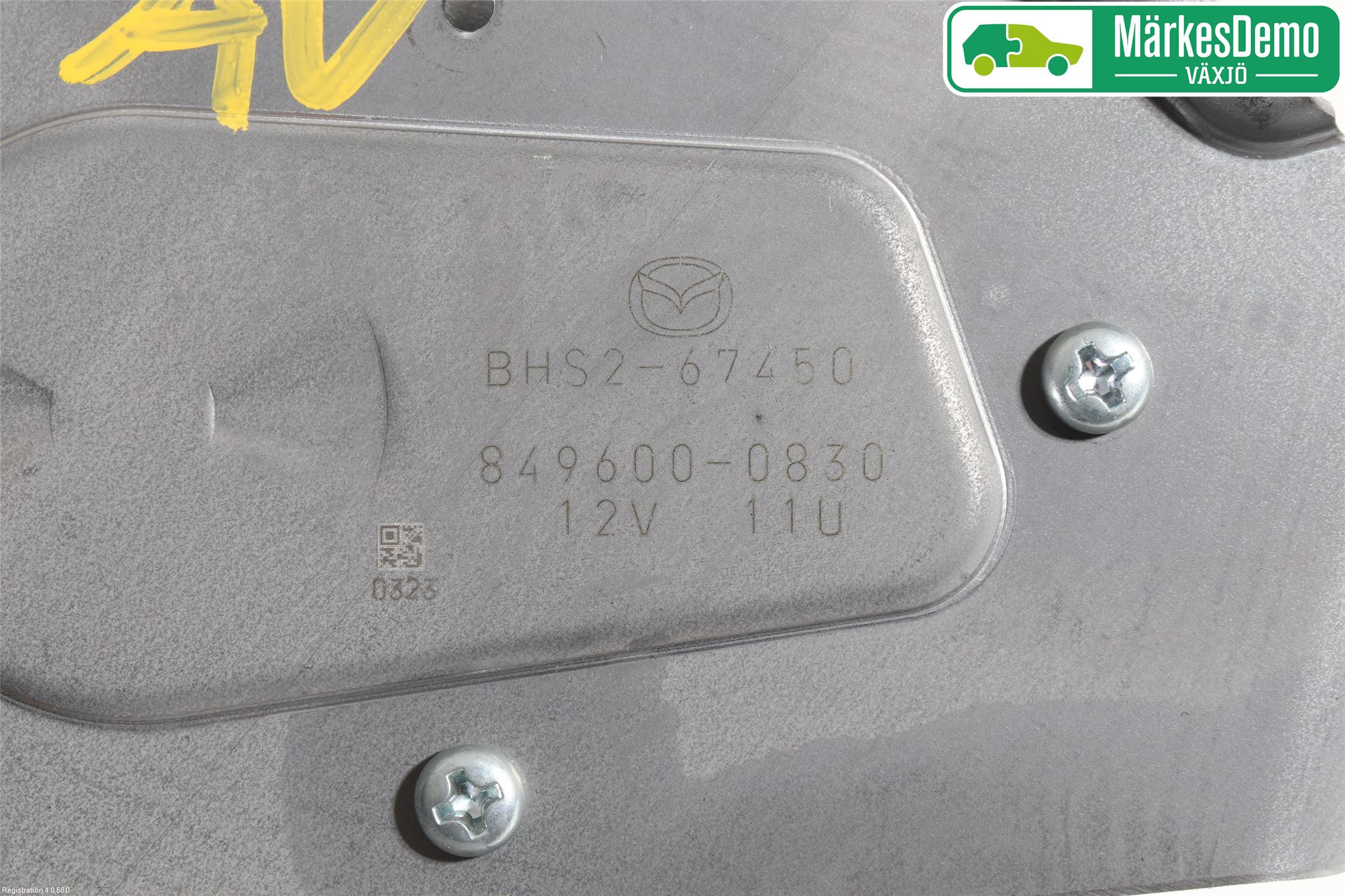 Mazda 3 III 14-19 Viskermotor Bakluke