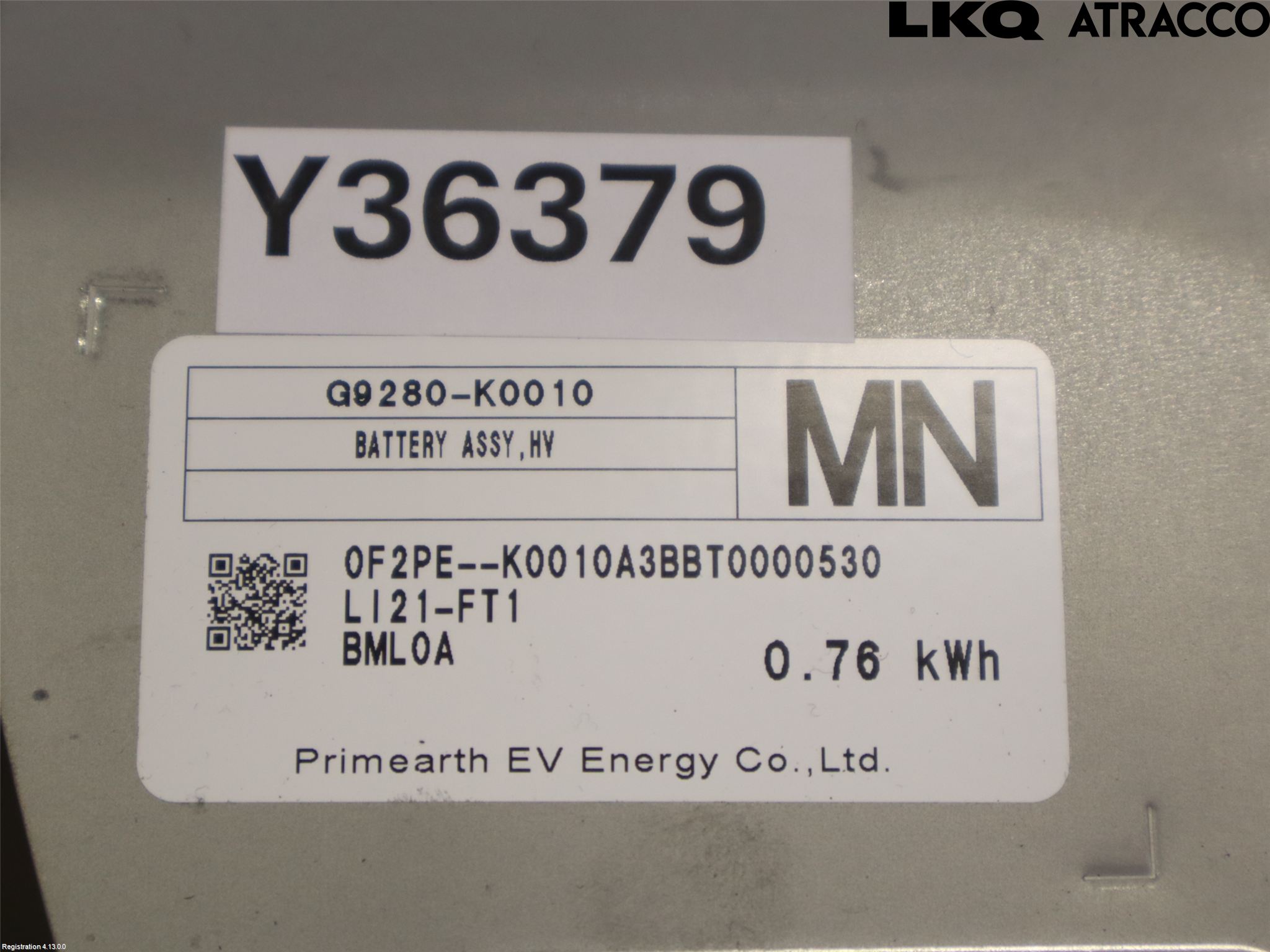 Toyota YARIS XP21 20- Hybrid Batteri