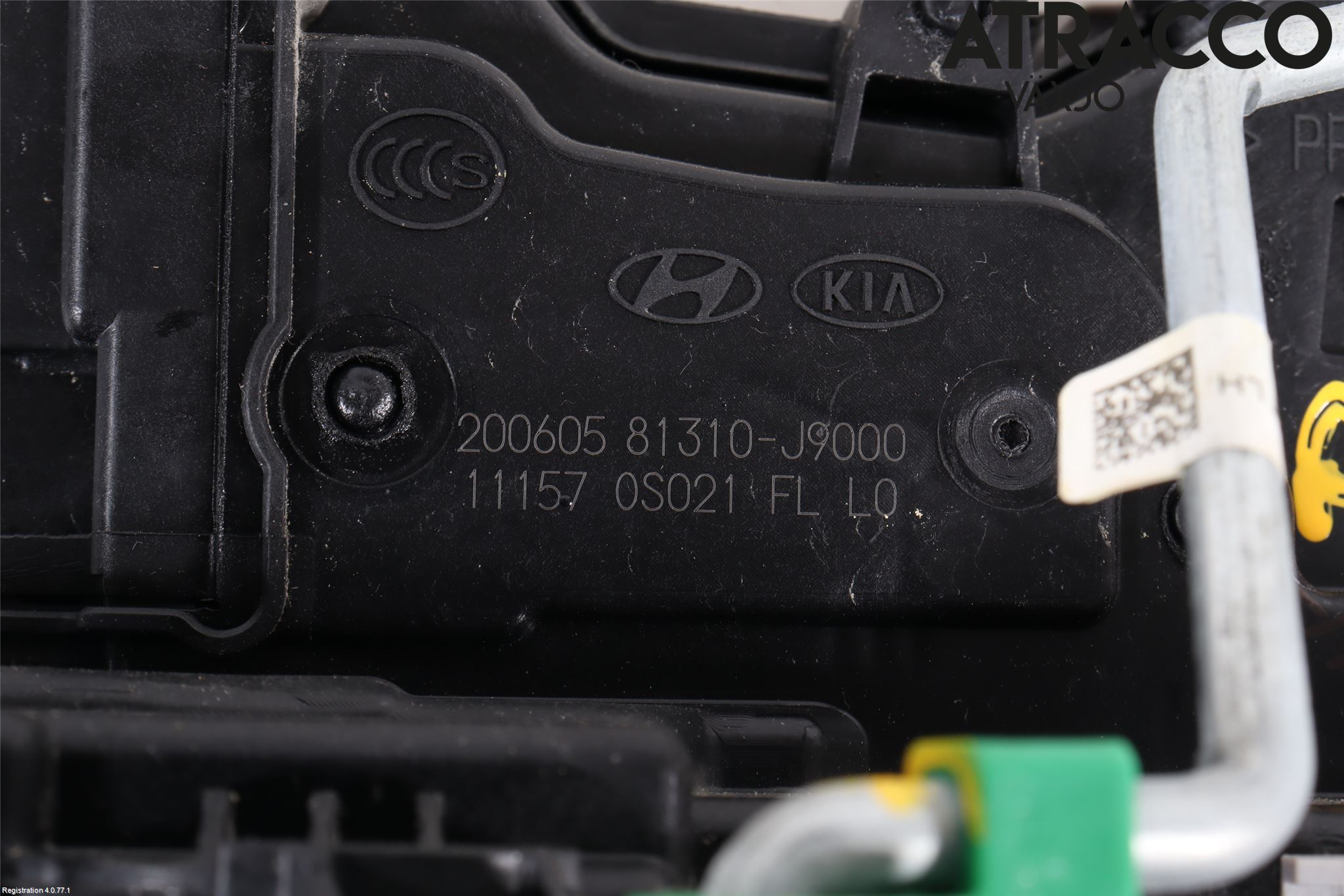 Hyundai KONA/ELECTRIC OS 18-23 Dørlås - Låsekasse