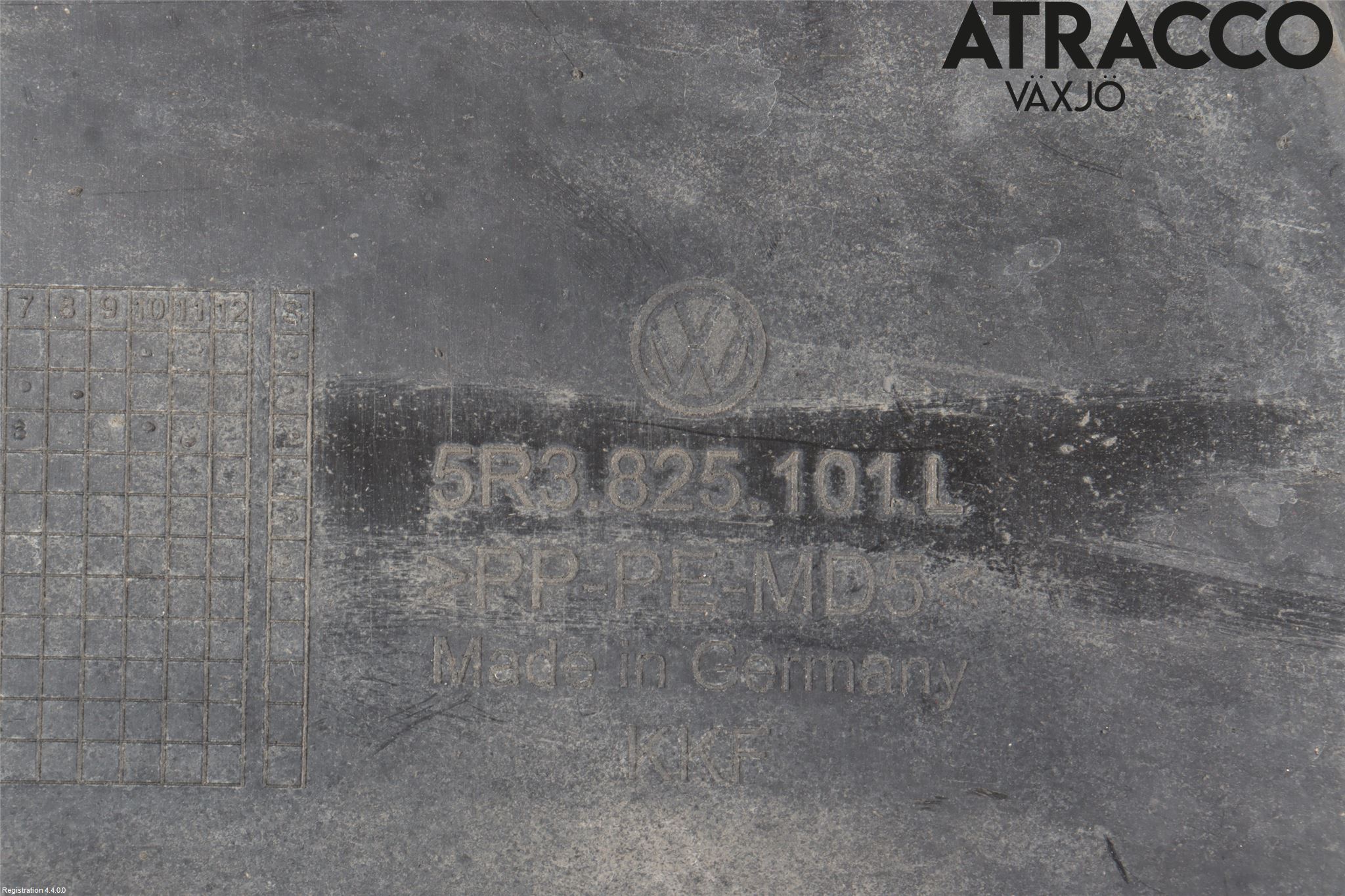 Volkswagen VW CADDY 21- Bunnplate U Motor-Gear-Dørk