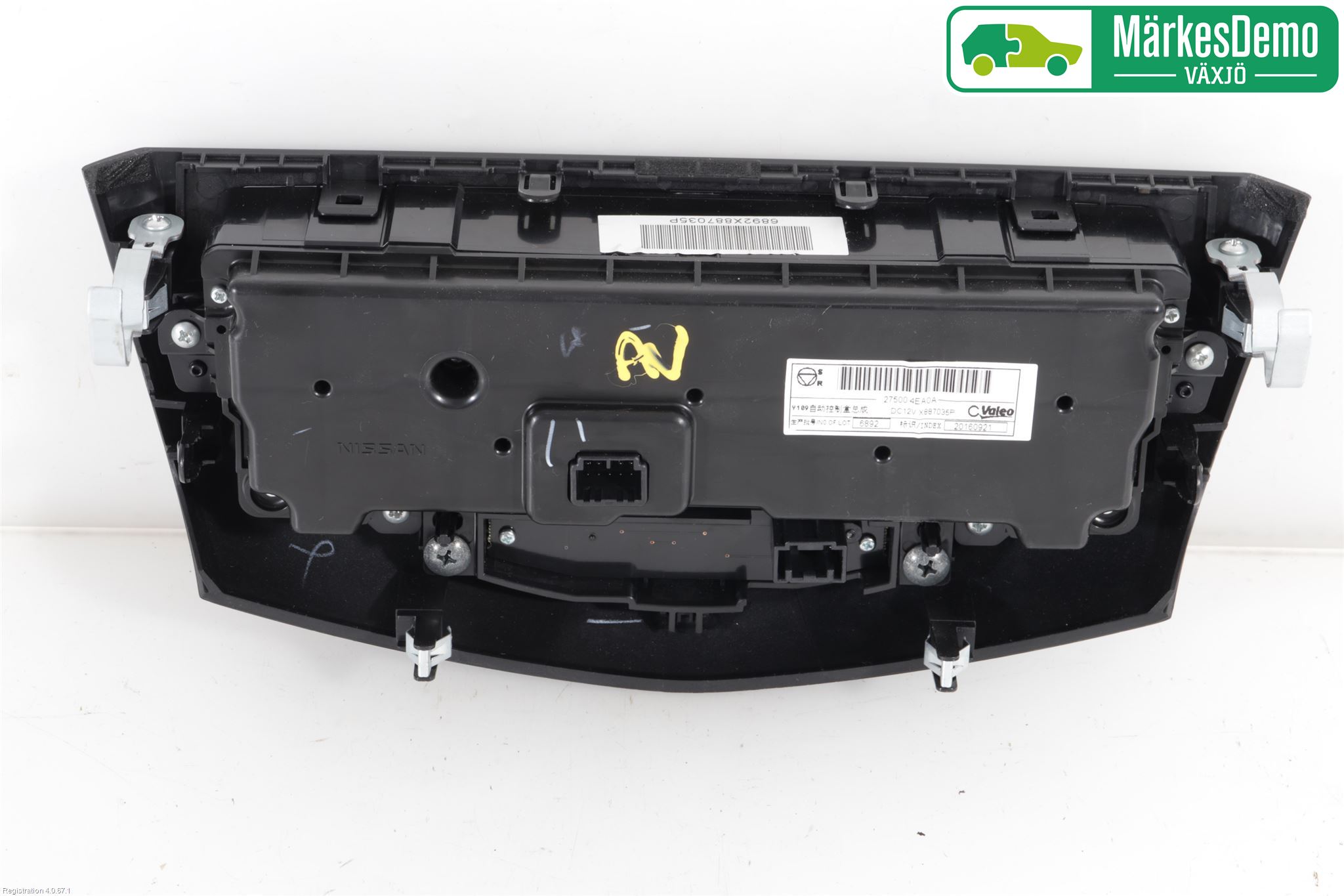 Nissan X-TRAIL 14-21 Varme Ac Betjening-Display