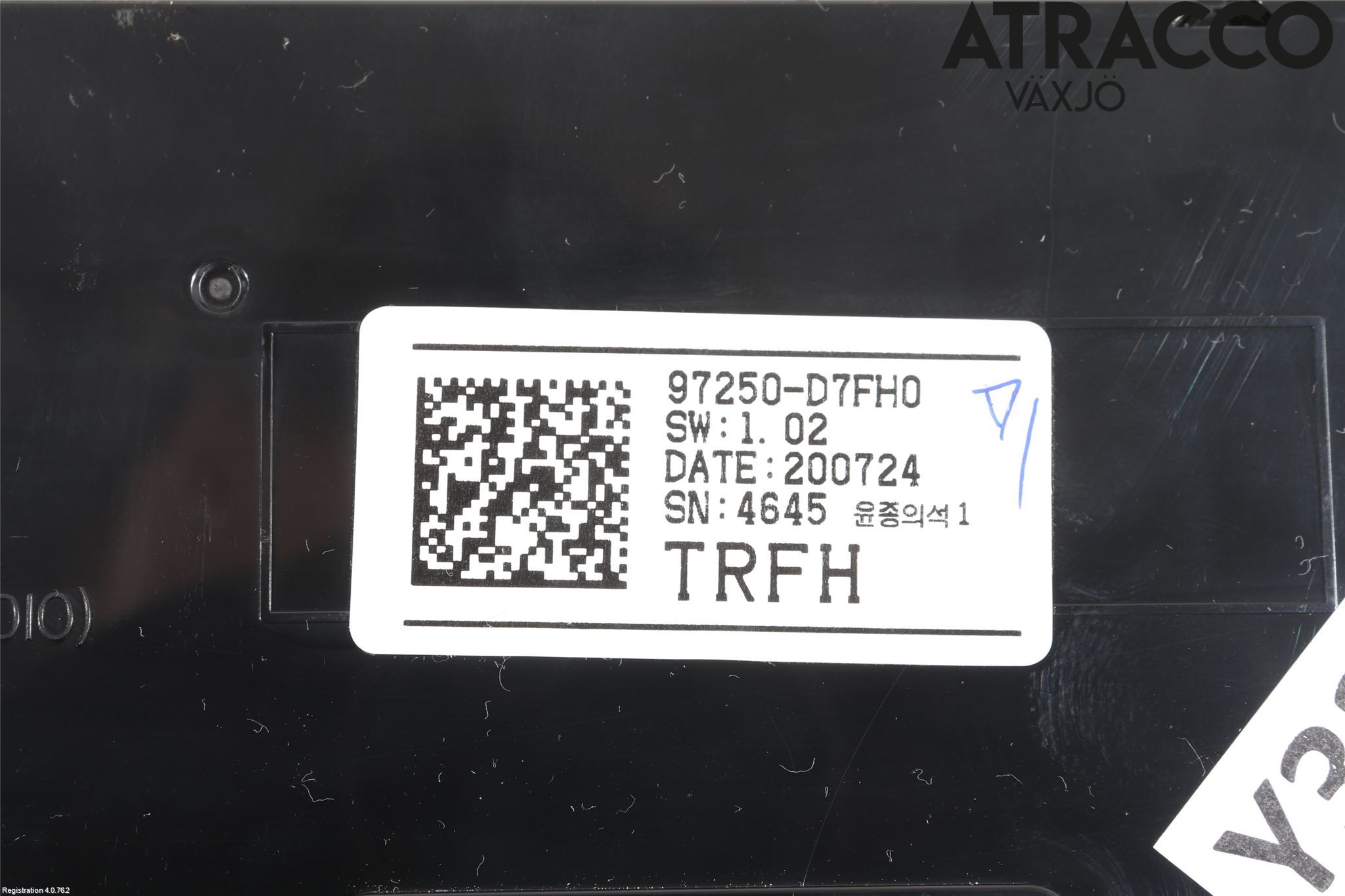 Hyundai TUCSON 05- Varme Ac Betjening-Display