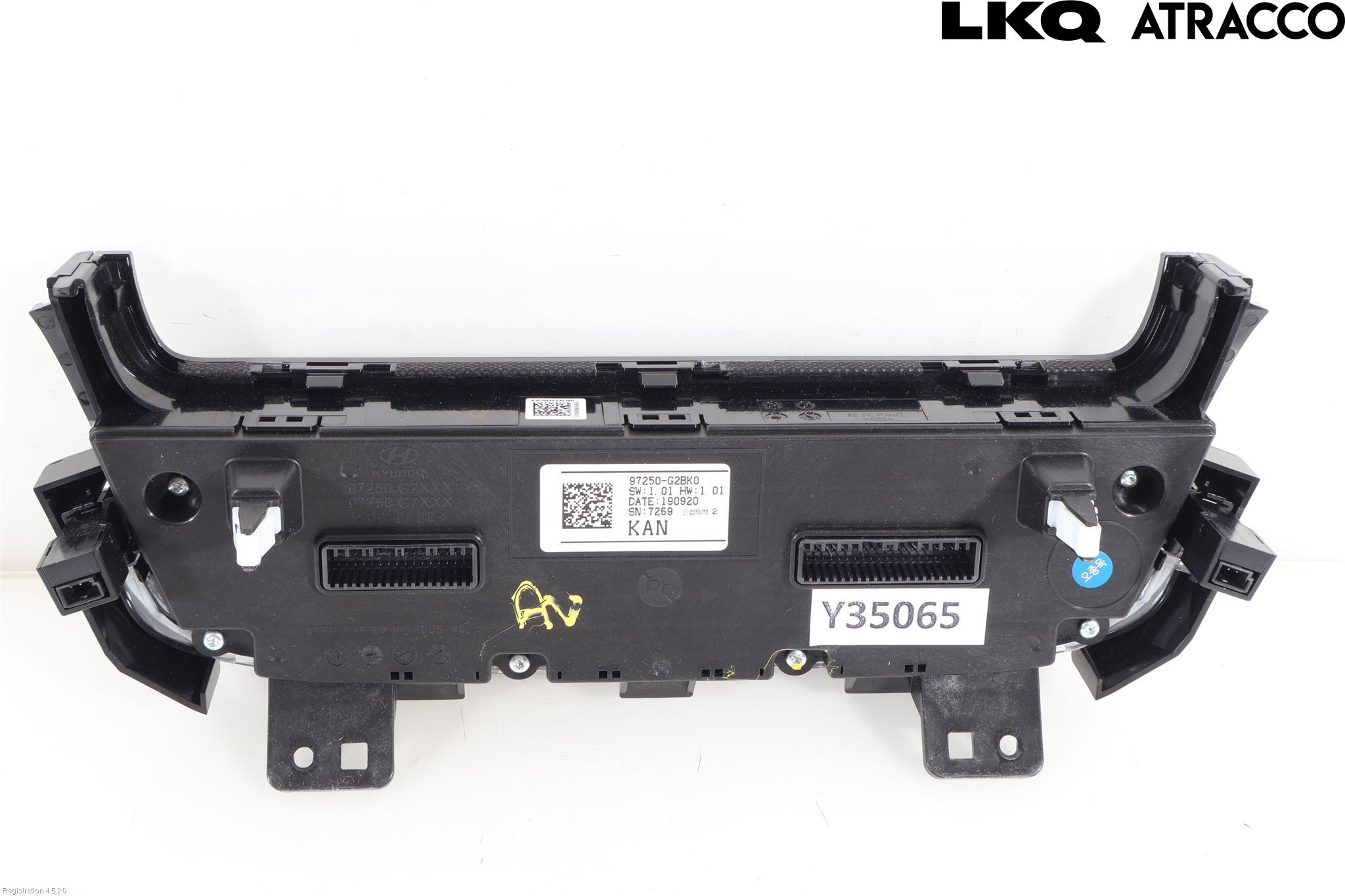 Hyundai IONIQ AE 17-22 Varme Ac Betjening-Display
