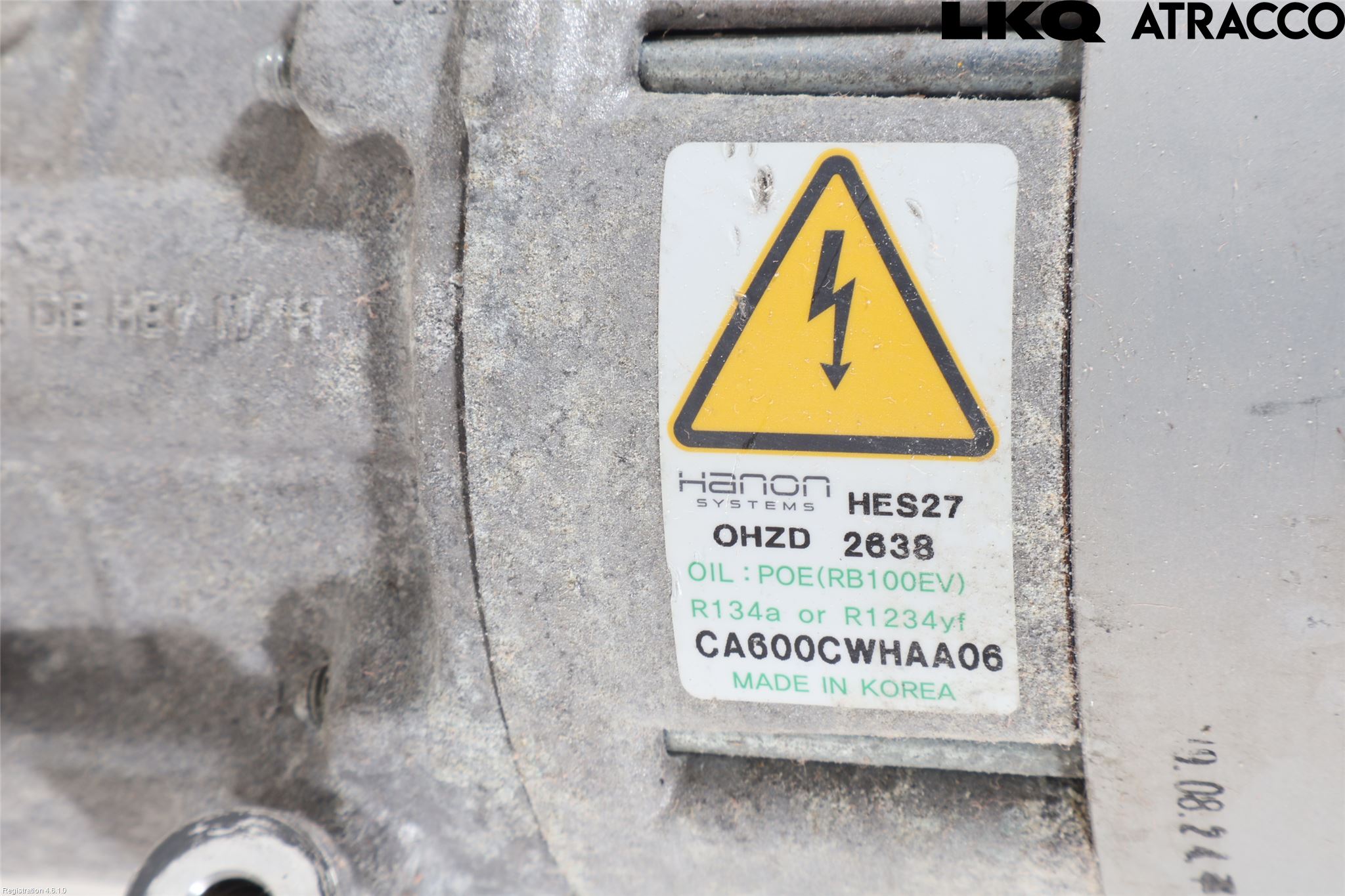 Hyundai IONIQ AE 17-22 Varme Ac Kompressor
