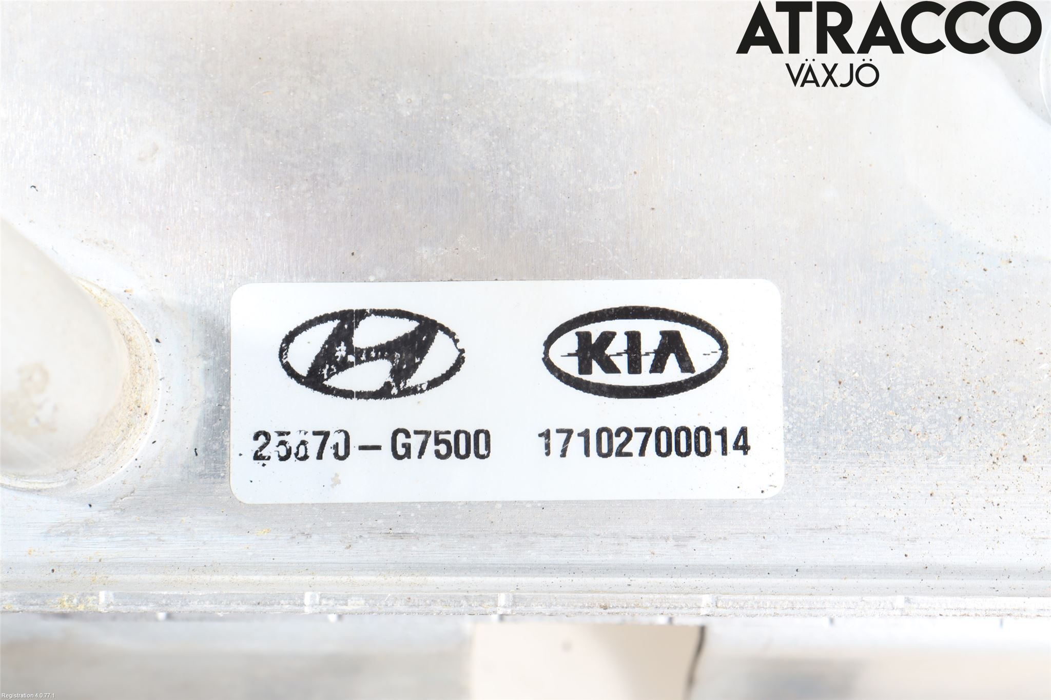 Hyundai IONIQ AE 17-22 Varme Ac Kondenser-Kjøler