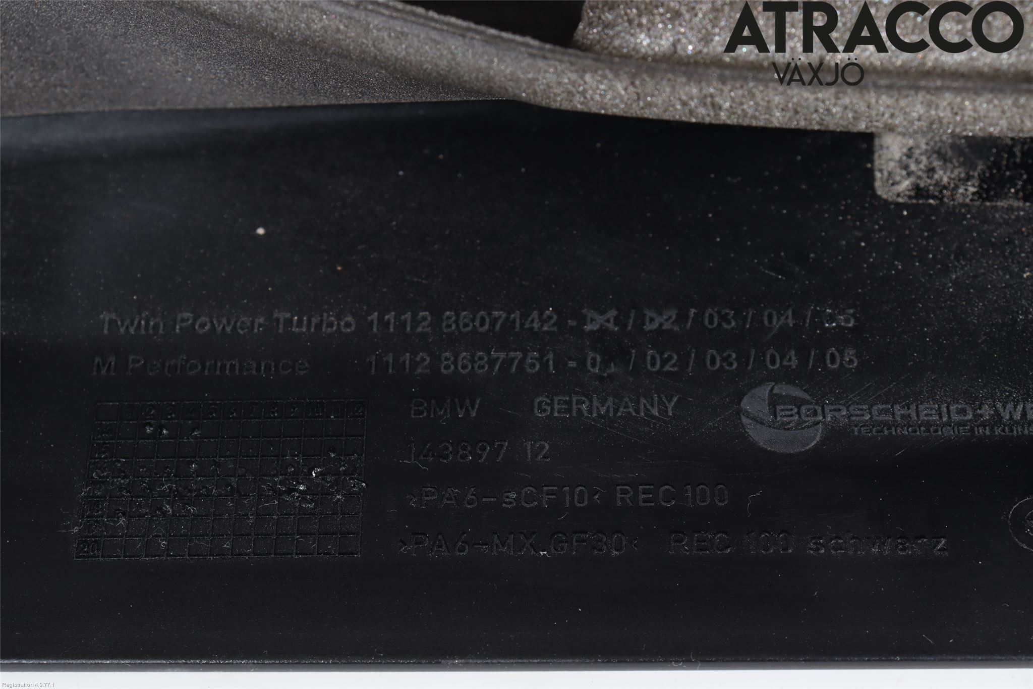 BMW 5 G30/G31/F90 17-23 Motor Deksel Over Motor