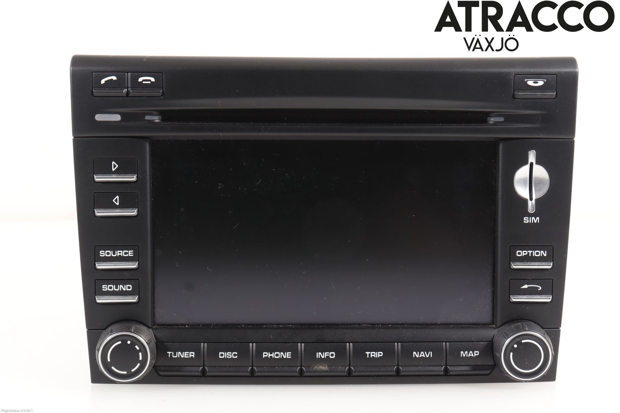Porsche 911 (997) 05-12 Stereo Radio Med Cd