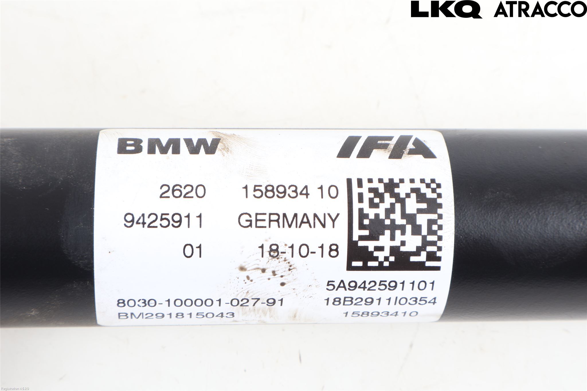 BMW 5 G30/G31/F90 17-23 Mellomaksel Fremre 4Wd