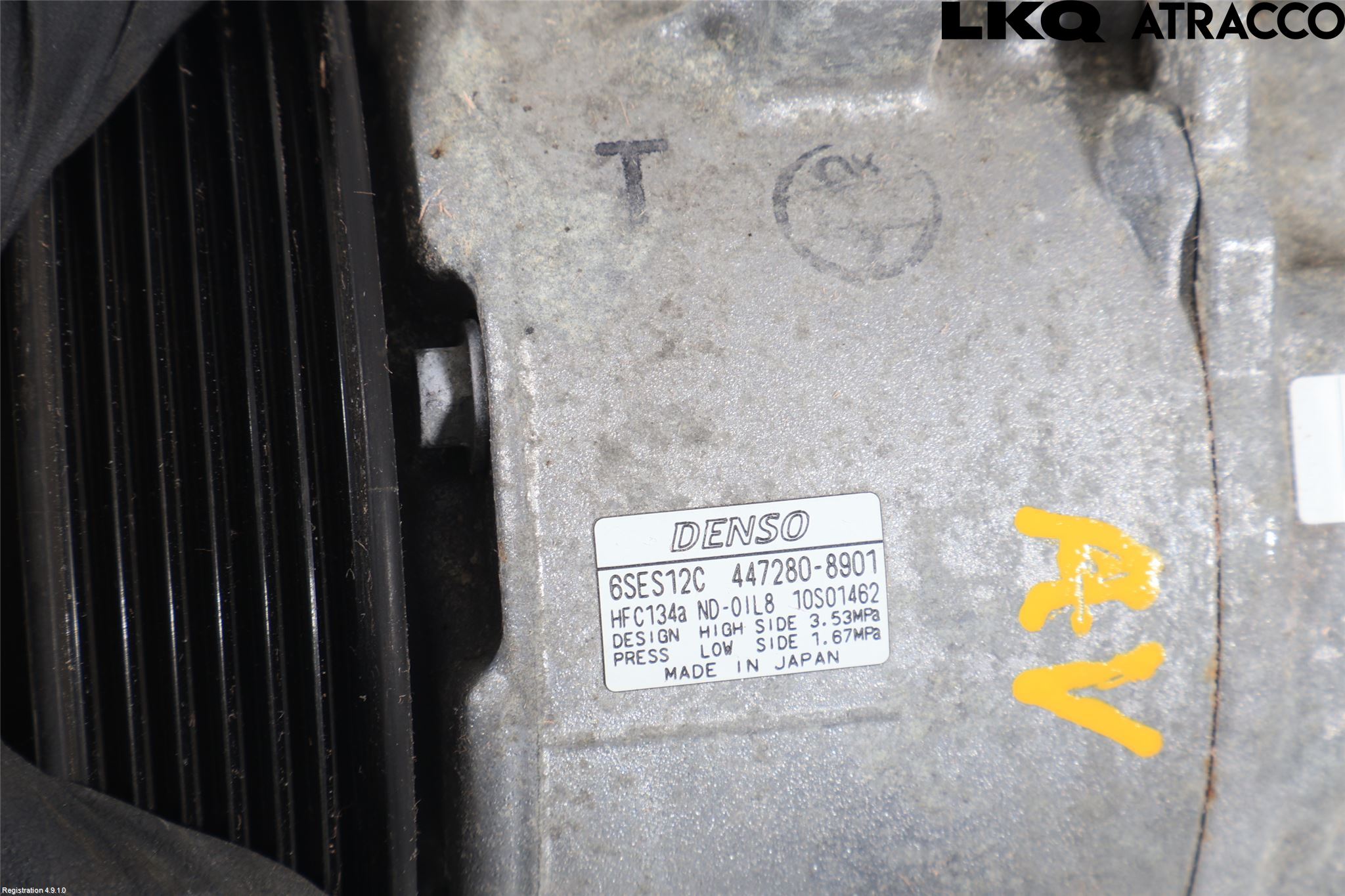 Toyota AURIS 13-19 Varme Ac Kompressor