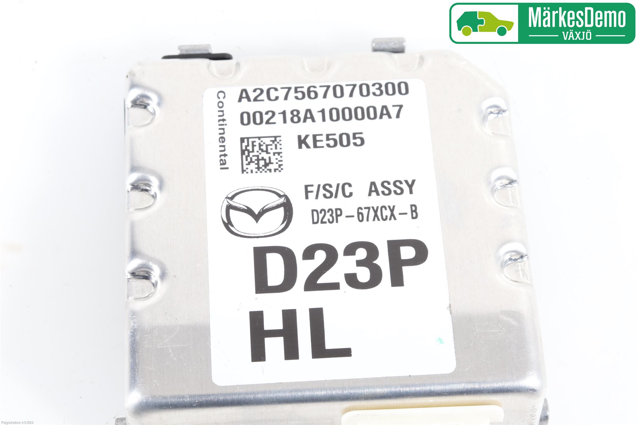 Mazda 2 (DJ) 15-22 Sensor Kollisjonsbeskyttelse