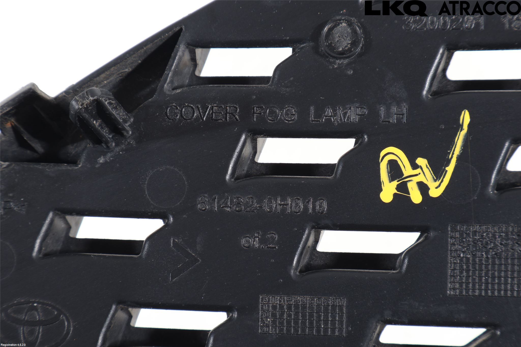 Toyota AYGO 06-14 Støtfanger Foran Hjørne Vens