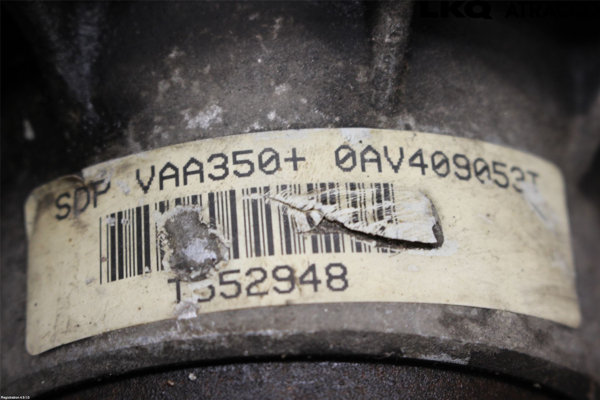 Audi A3/S3 05-13 Gearkasse Fordelingskasse