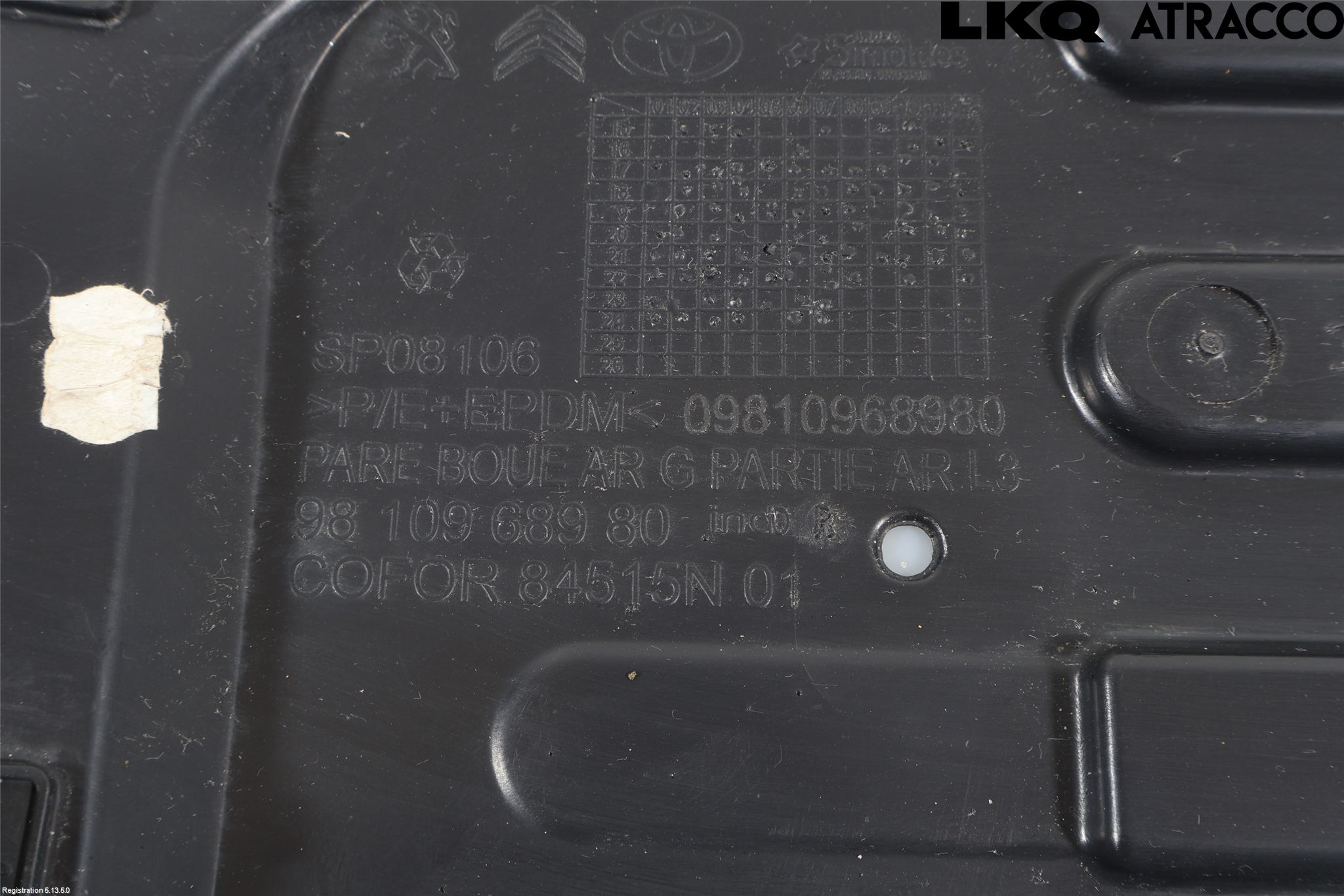 Toyota PROACE II 16- Bunnplate U Motor-Gear-Dørk