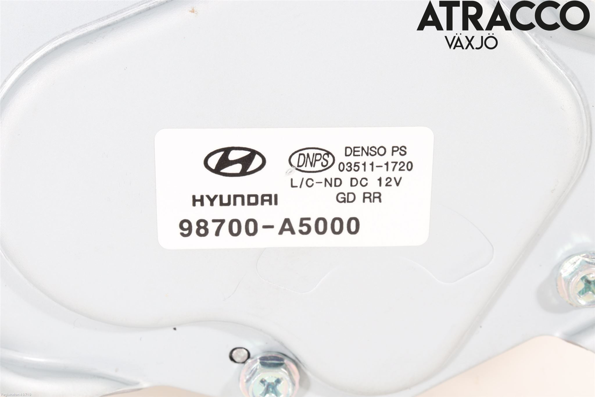 Hyundai i30 GD 13-17 Viskermotor Bakluke