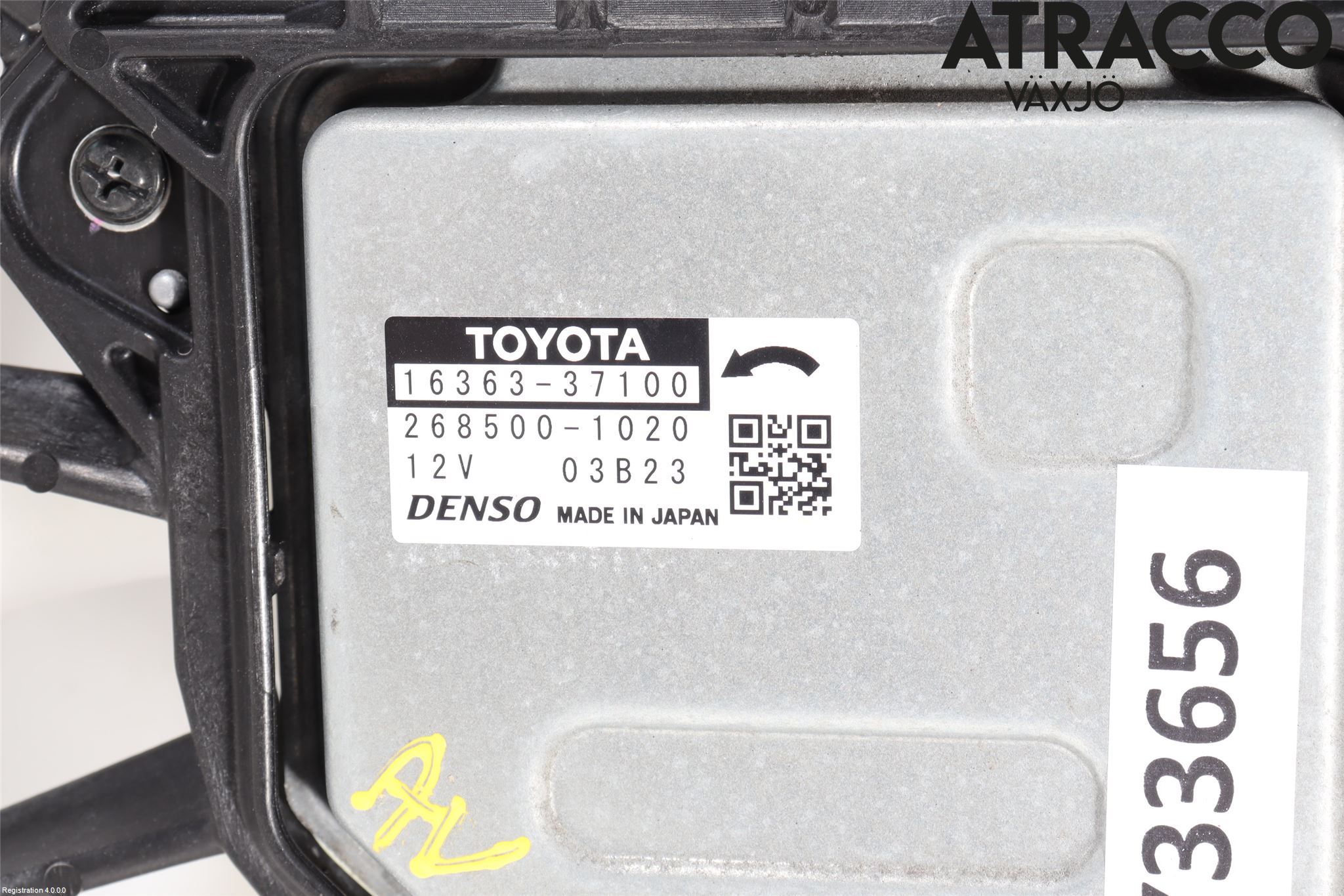 Toyota PRIUS (ZVW50) 16-21 Kjølevifte-Radiator Hus-Kåpe