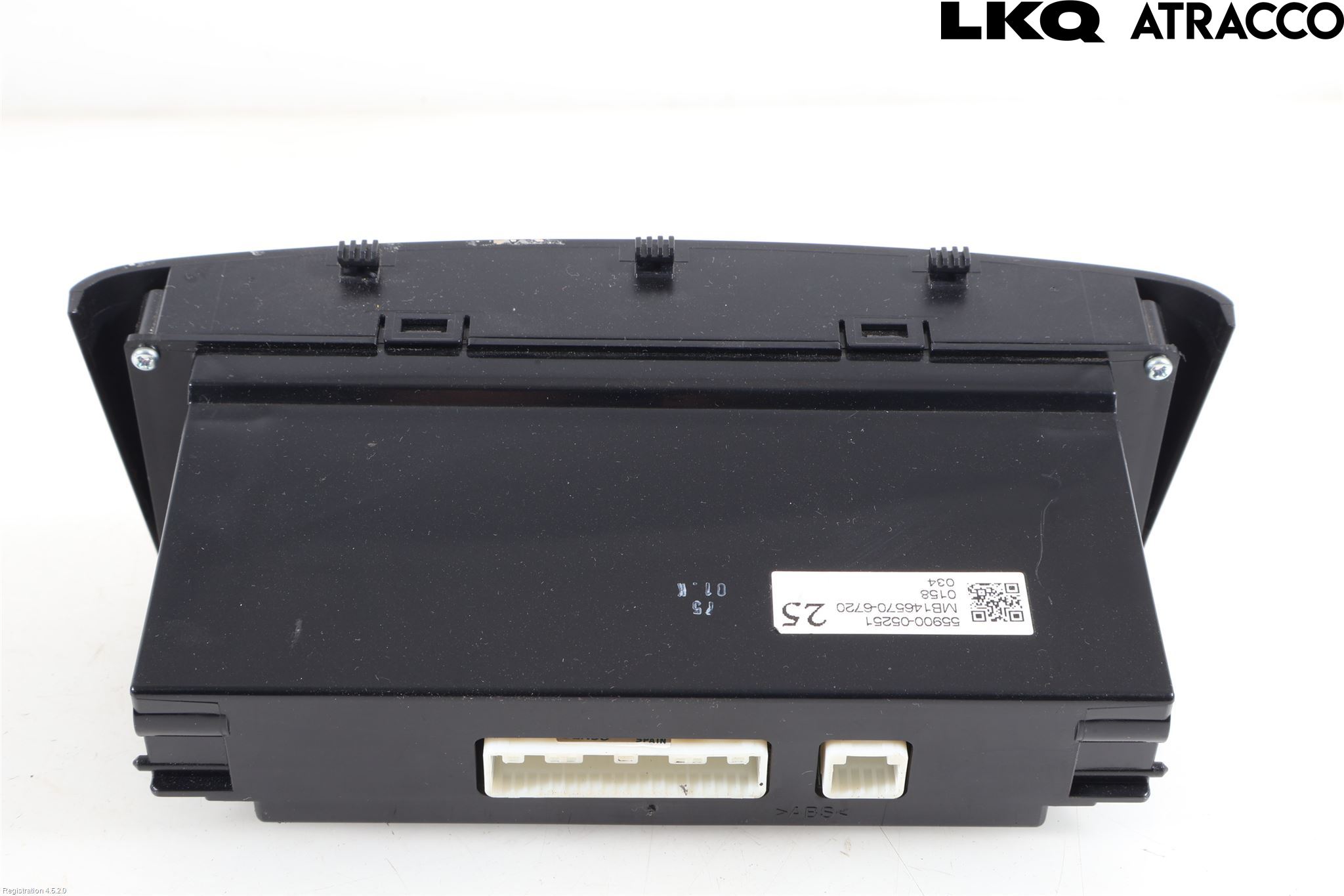 Toyota AVENSIS 07-08 Varme Ac Betjening-Display