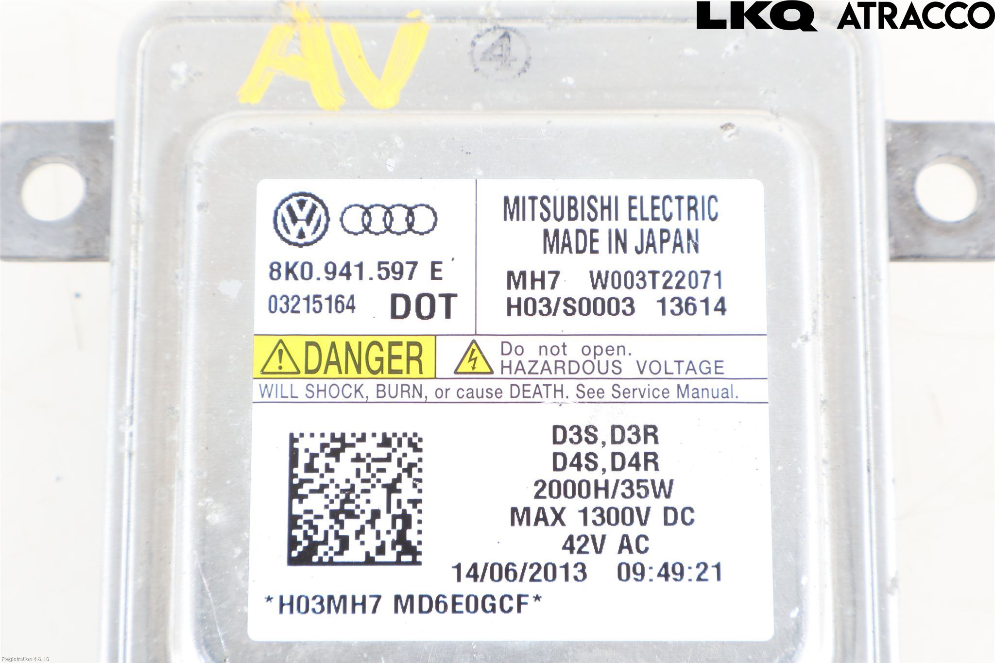 Volkswagen VW SHARAN 11- Styreenhet Xenon