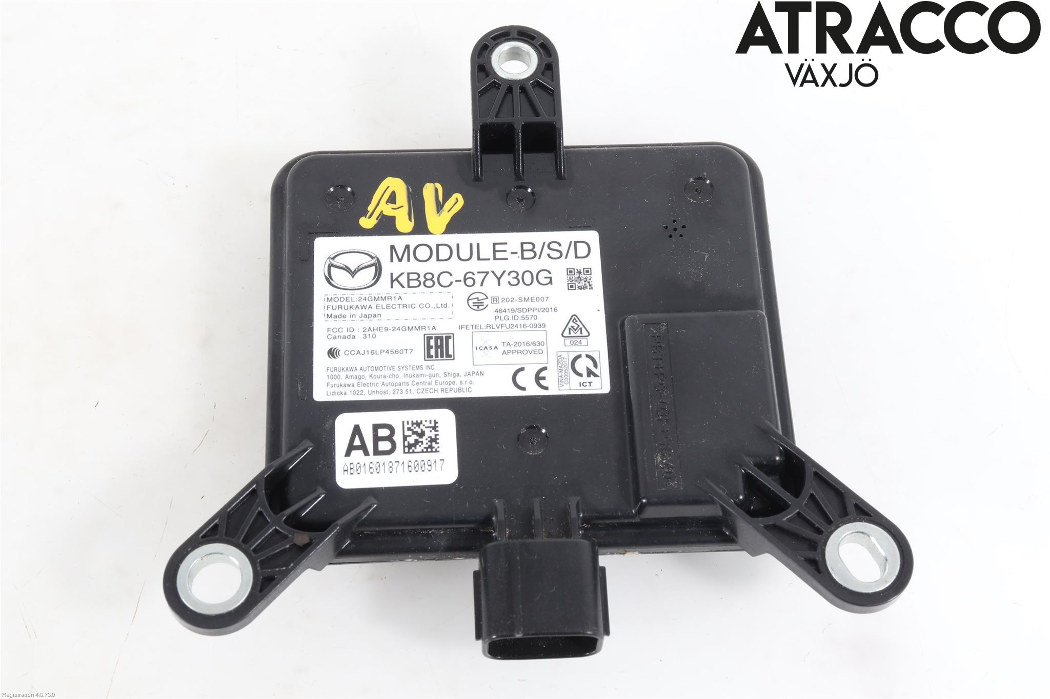 Mazda CX-5 17- Sensor Kollisjonsbeskyttelse