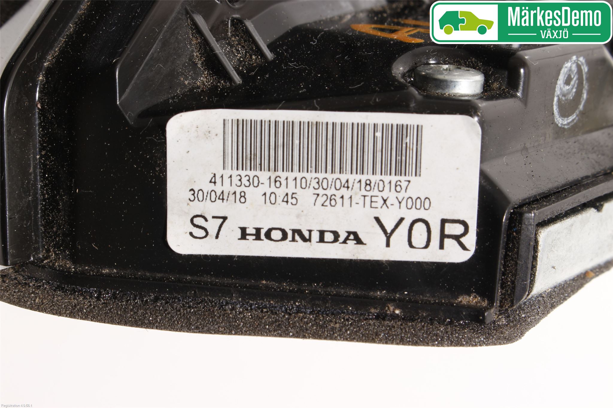 Honda CIVIC 17-22 Dørlås - Låsekasse