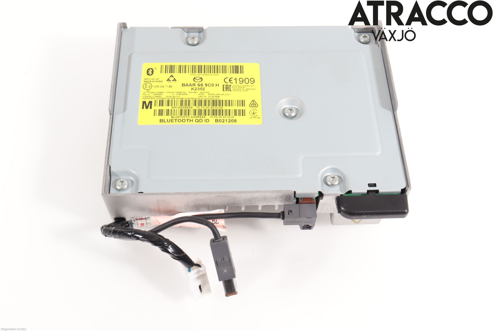 Mazda 3 III 14-19 Stereo Radio Med Cd