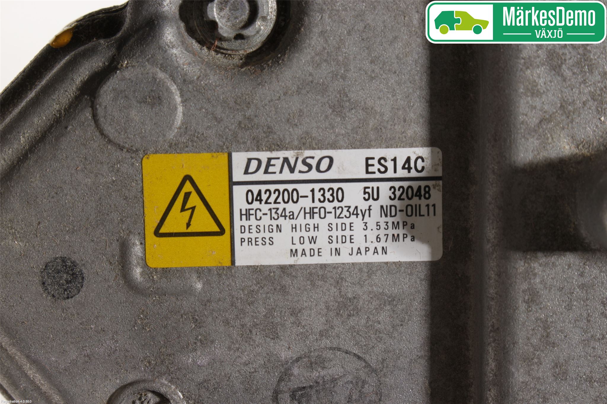 Toyota AURIS 13-19 Varme Ac Kompressor
