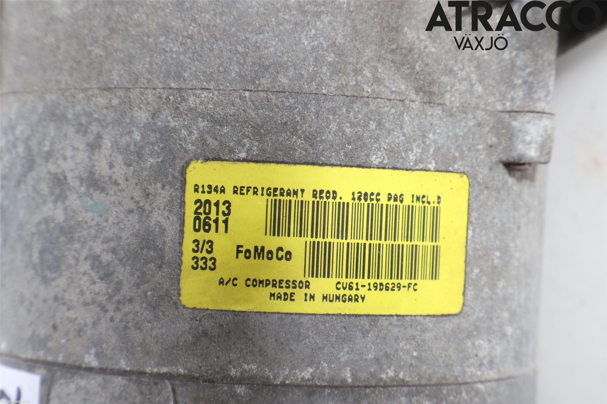 Ford FOCUS 11-14 Varme Ac Kompressor