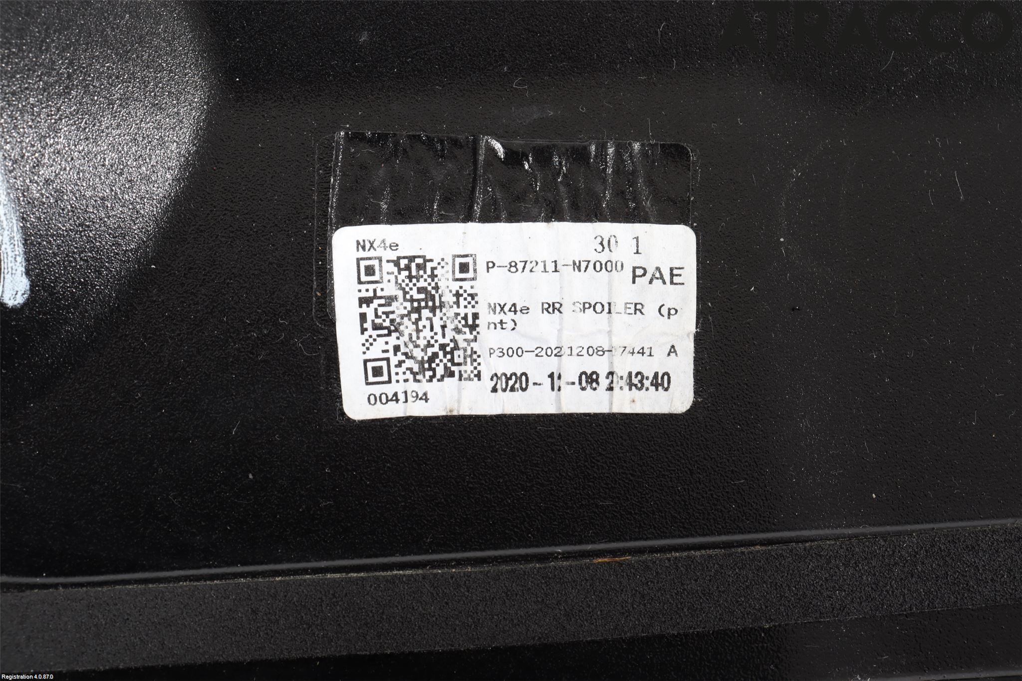 Hyundai TUCSON 05- Spoiler Bakluke