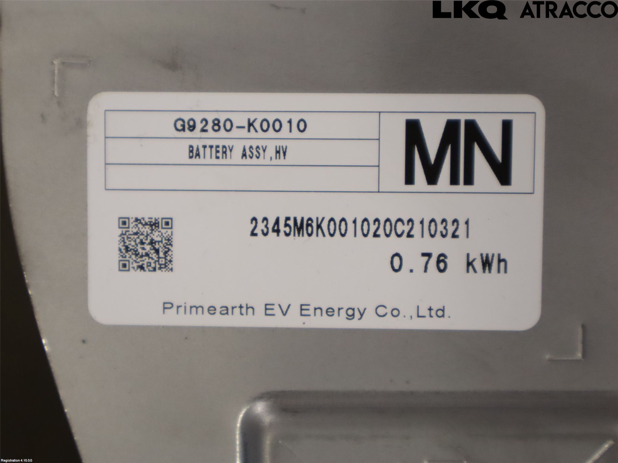 Toyota YARIS XP21 20- Hybrid Batteri