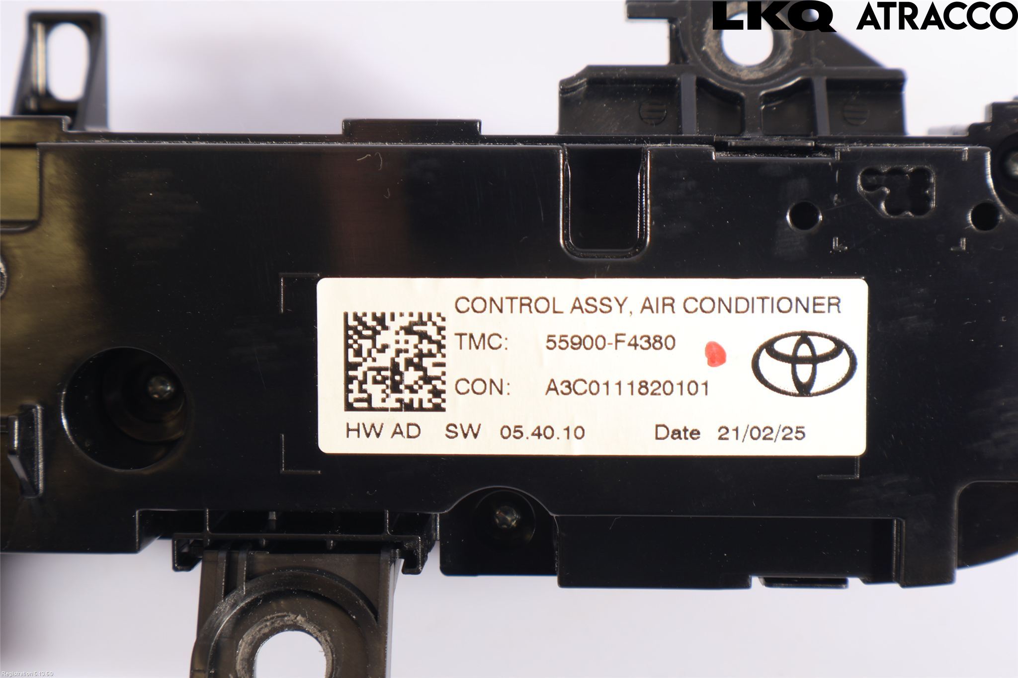 Toyota C-HR 16-23 Varme Ac Betjening-Display