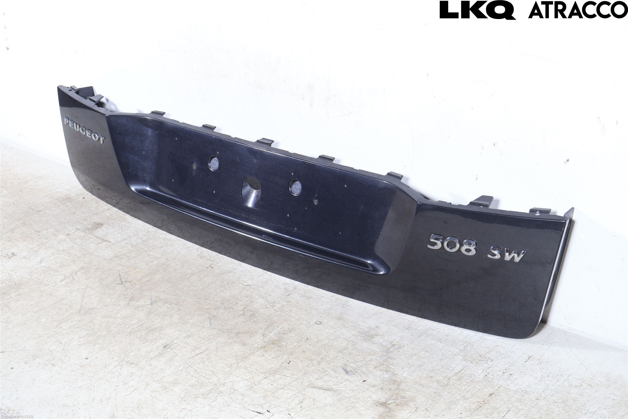 Peugeot 508 11-18 Refleksplate - Skiltplate