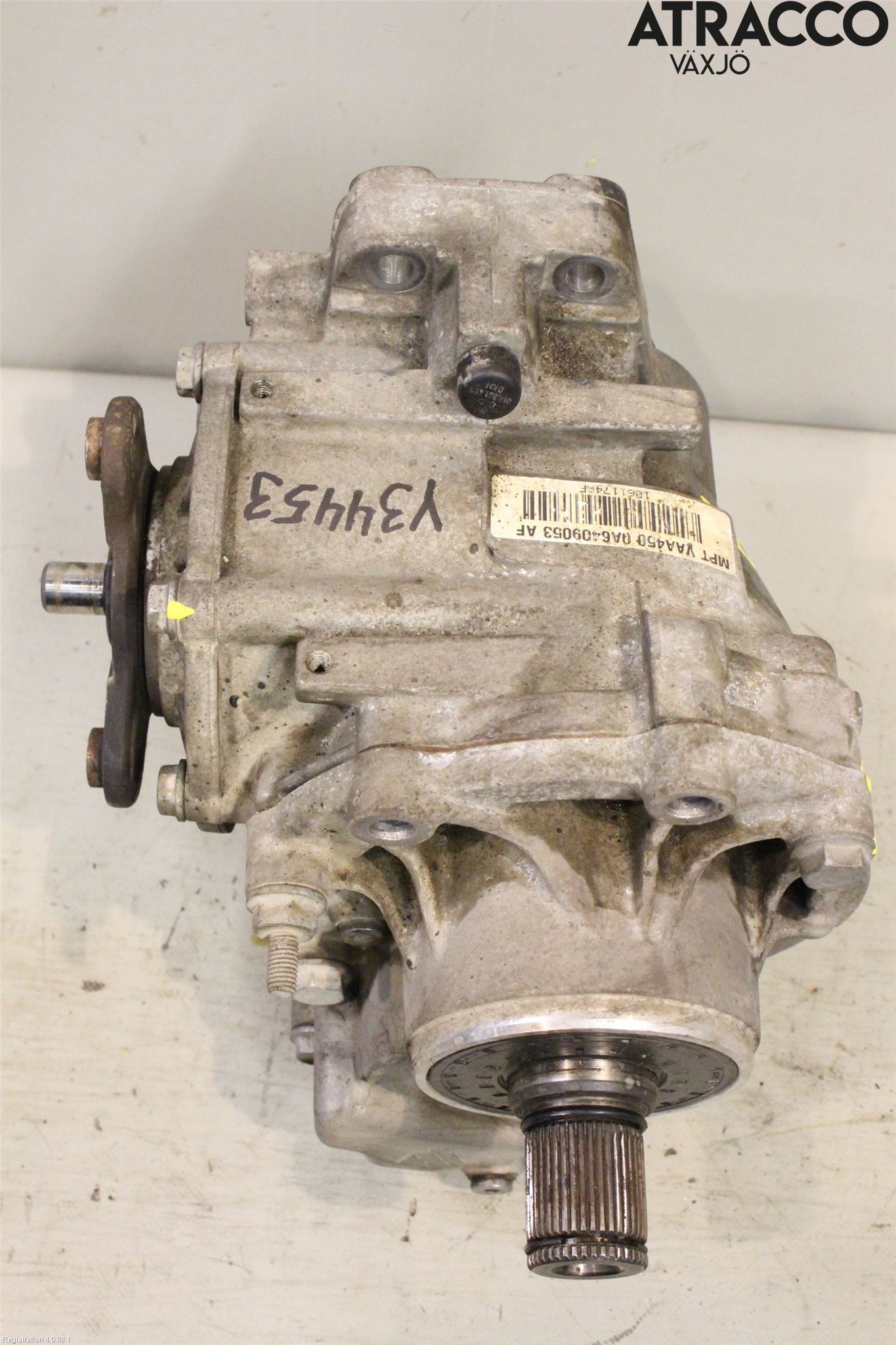 Volkswagen VW TIGUAN 07-16 Gearkasse Fordelingskasse