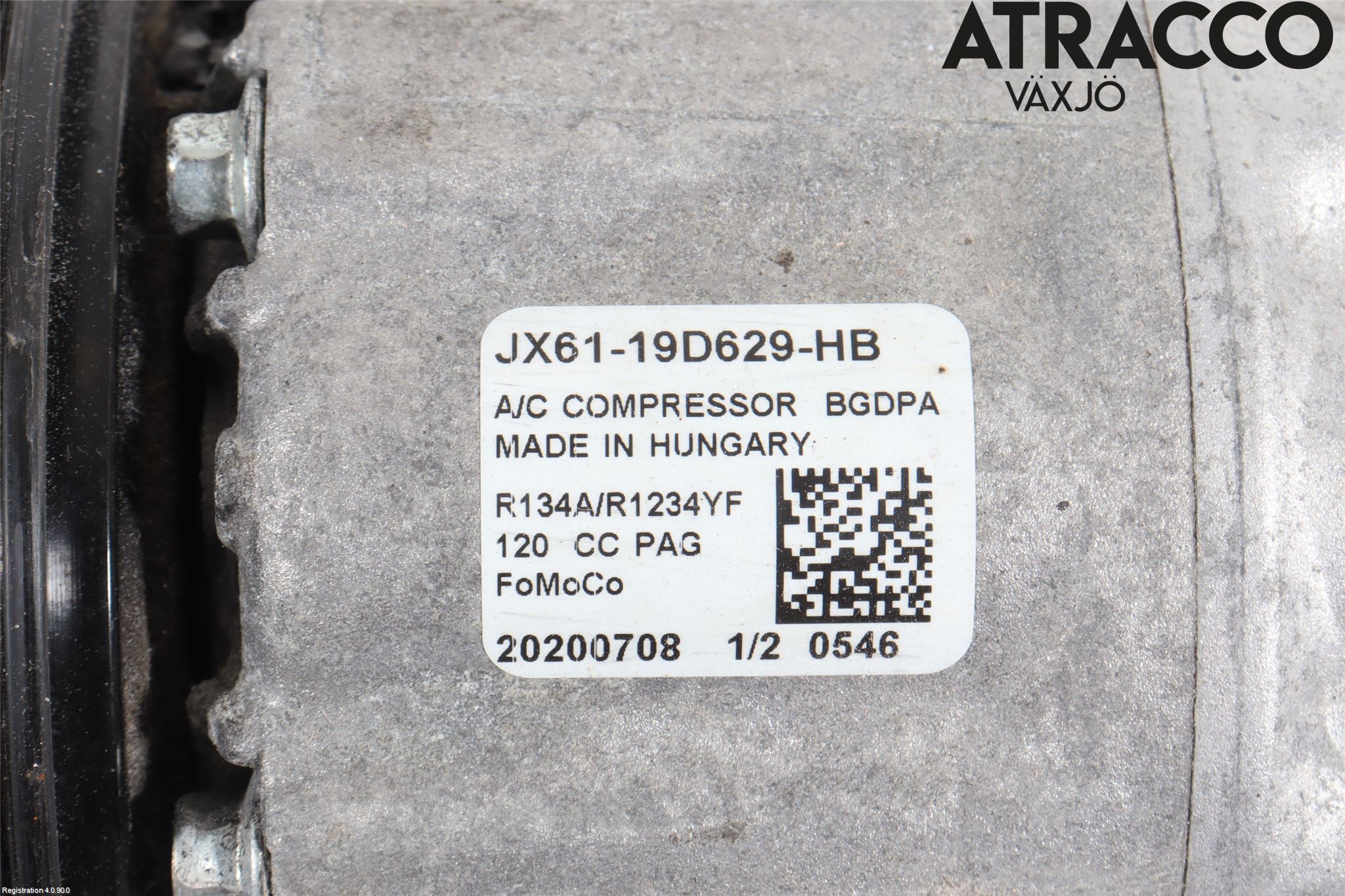 Ford FIESTA (VII) 18-23 Varme Ac Kompressor