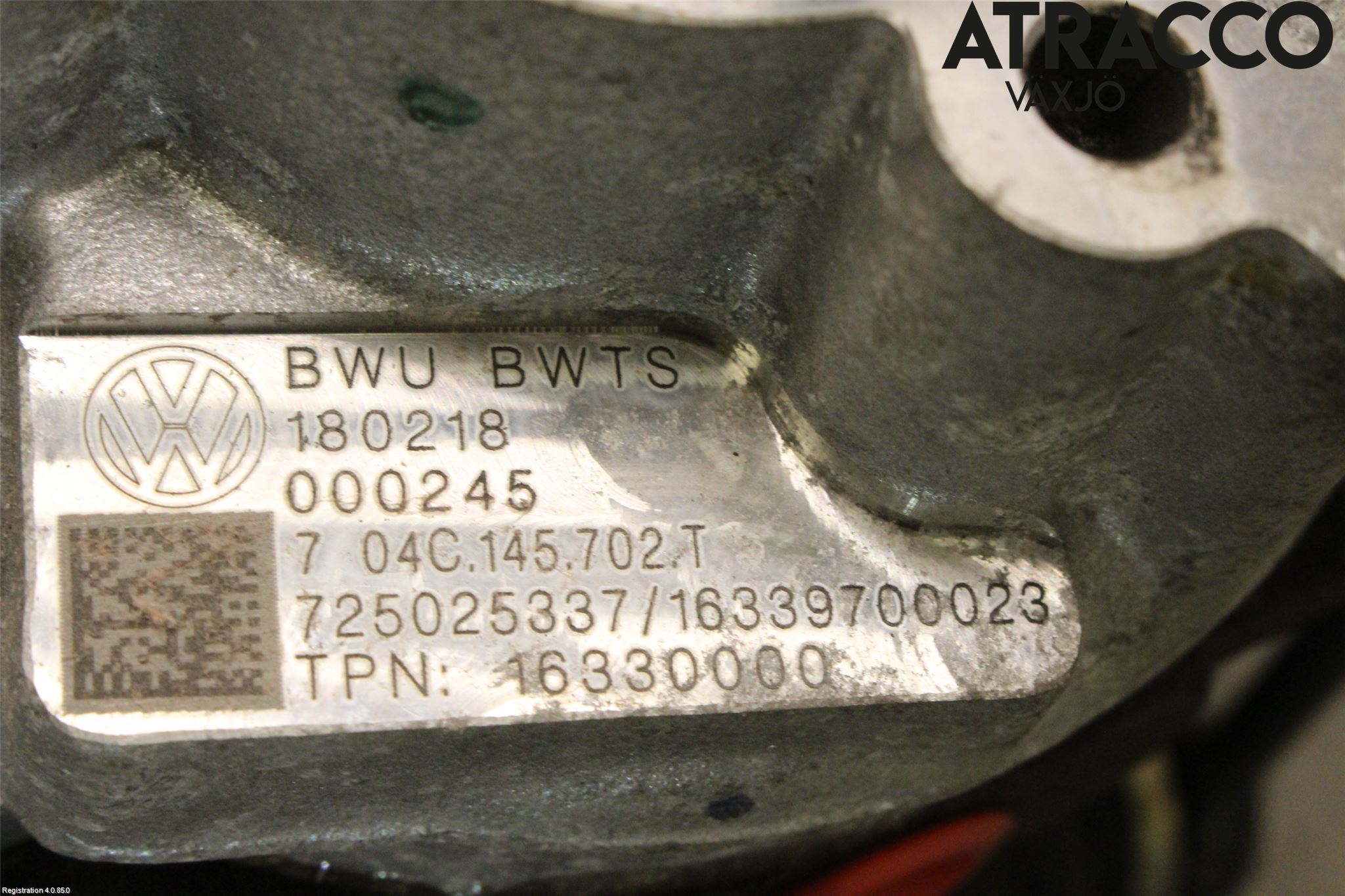 Volkswagen VW POLO VI 18->> Turboaggregat