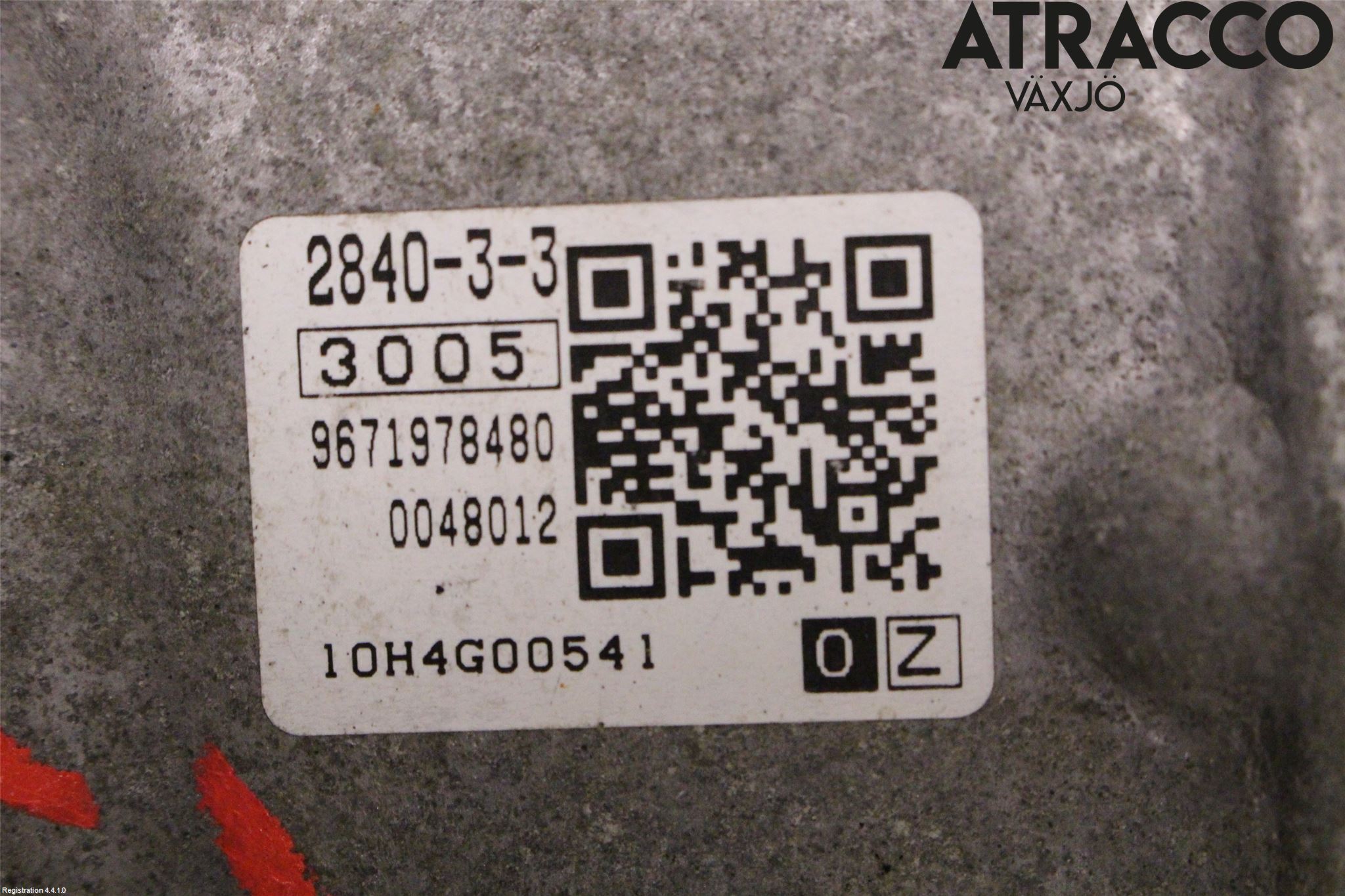 Peugeot 308 08-13 Gearkasse Automat