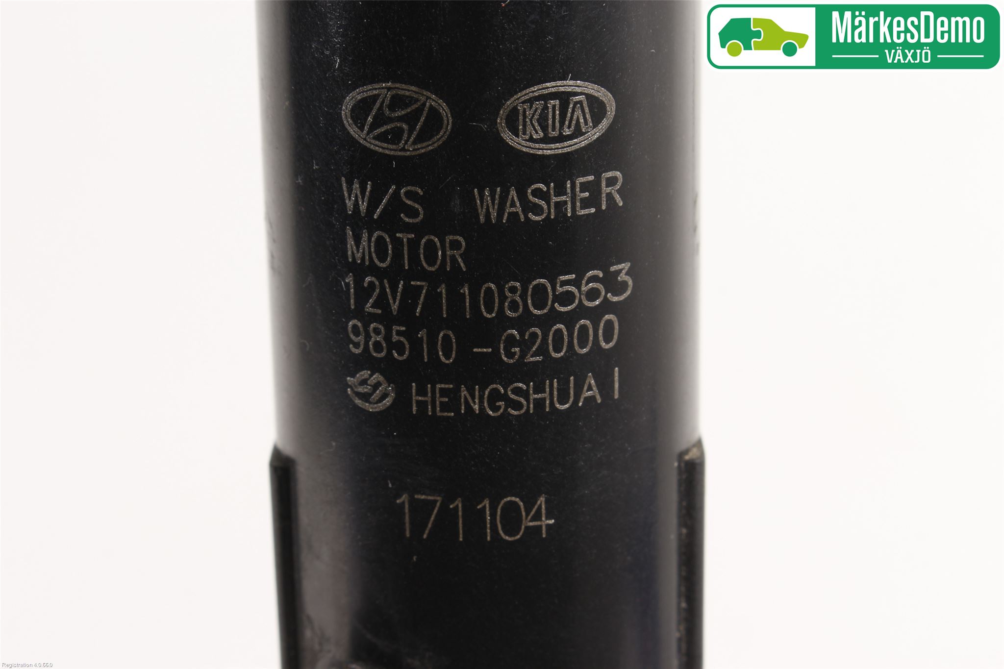 Hyundai IONIQ AE 17-22 Spylerpumpe Frontrute