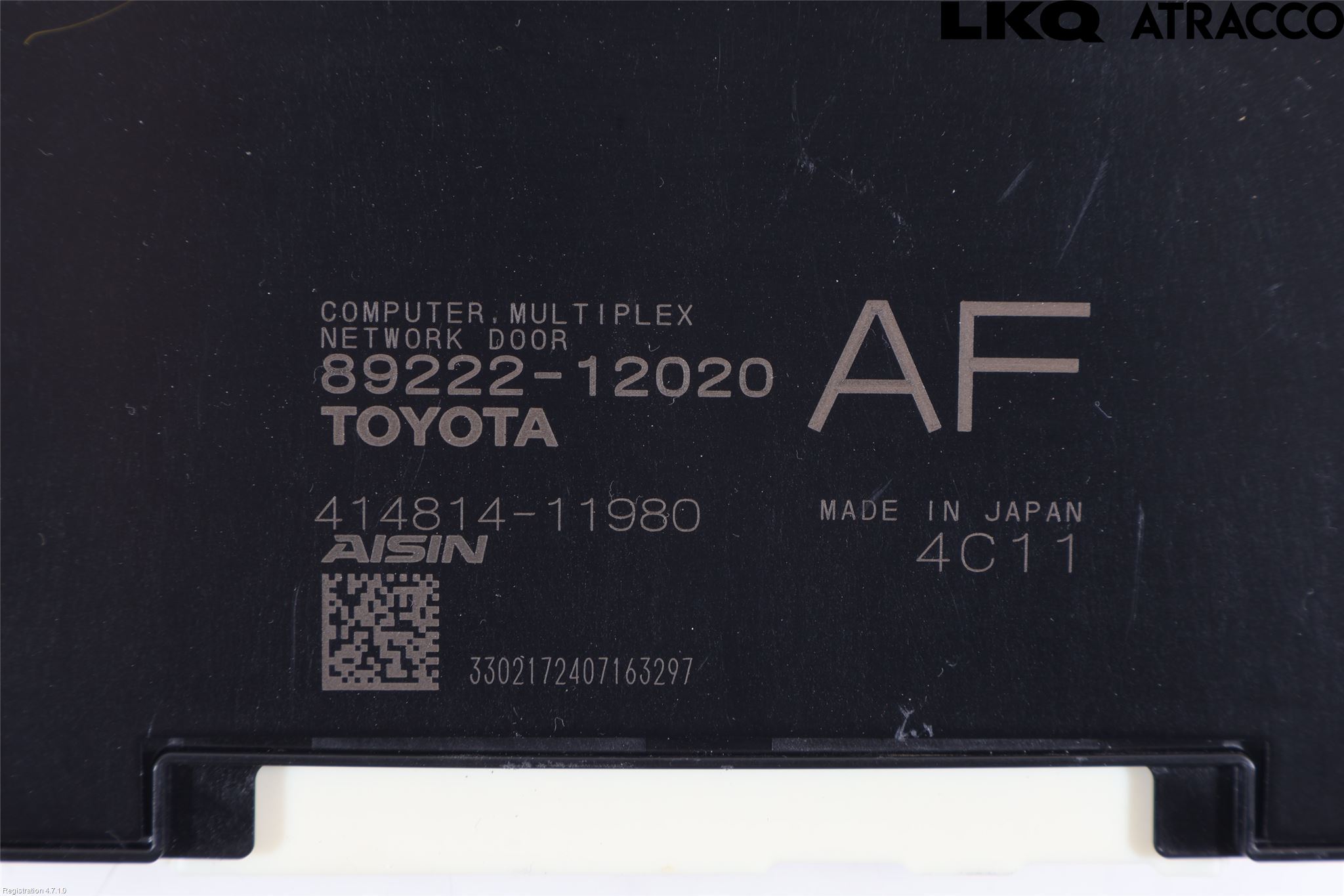 Toyota COROLLA 19- Styreenhet Bakluke