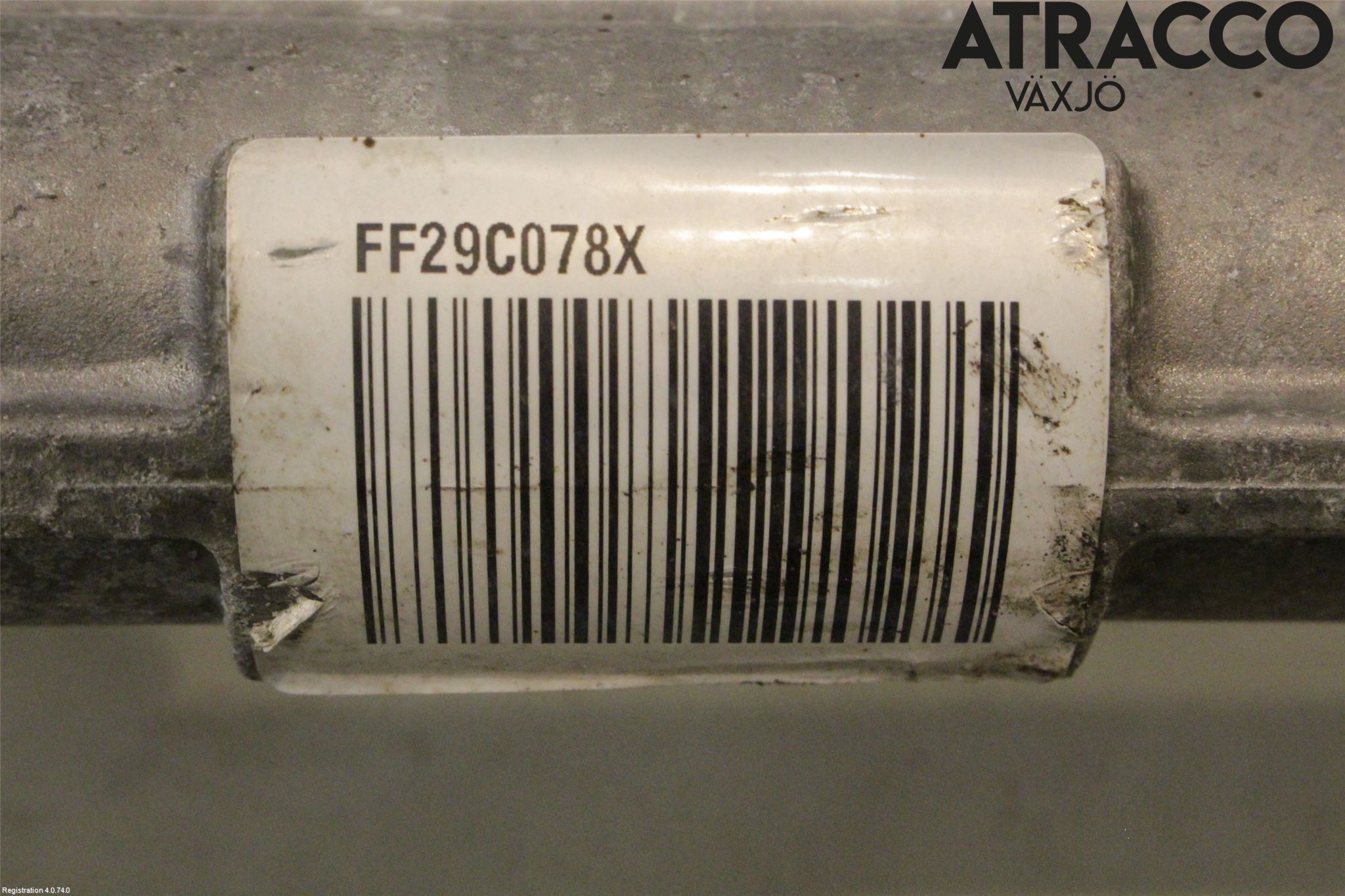 Ford FIESTA 09-12 Servo Snekke - Tannstang